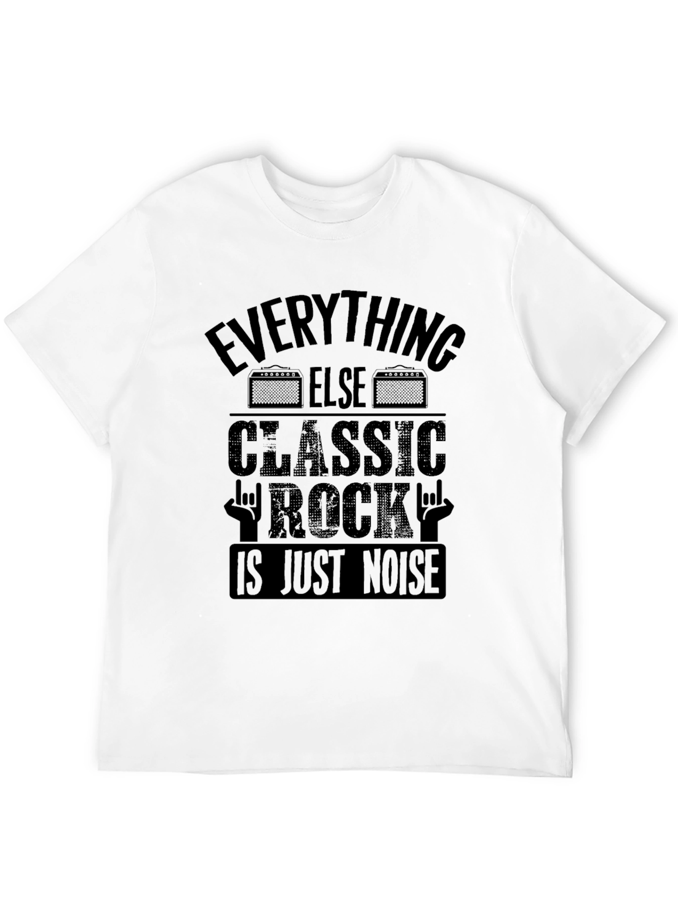 Classic Rock Noise Graphic T-Shirt