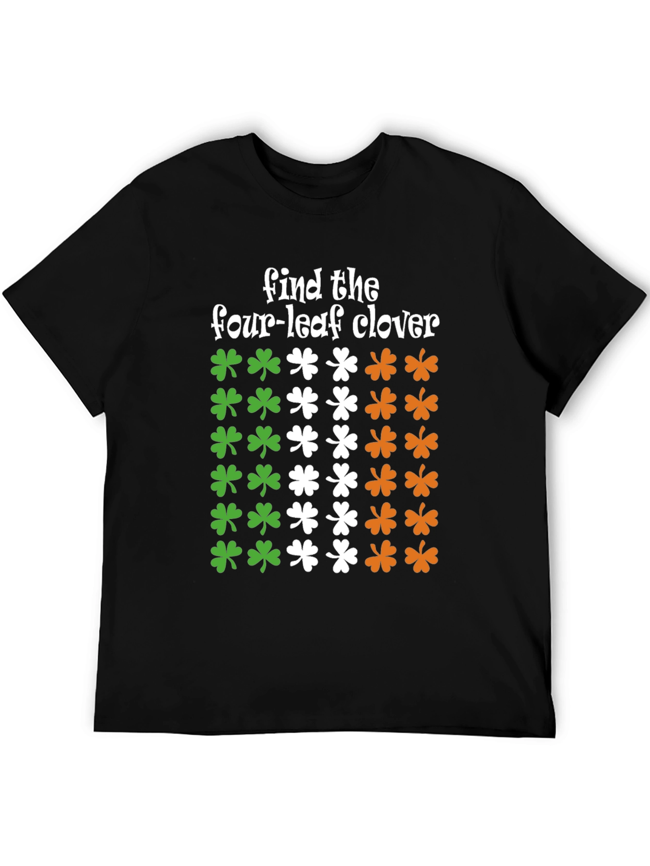 St. Patricks Day Find the Four-Leaf Clover T-Shirt