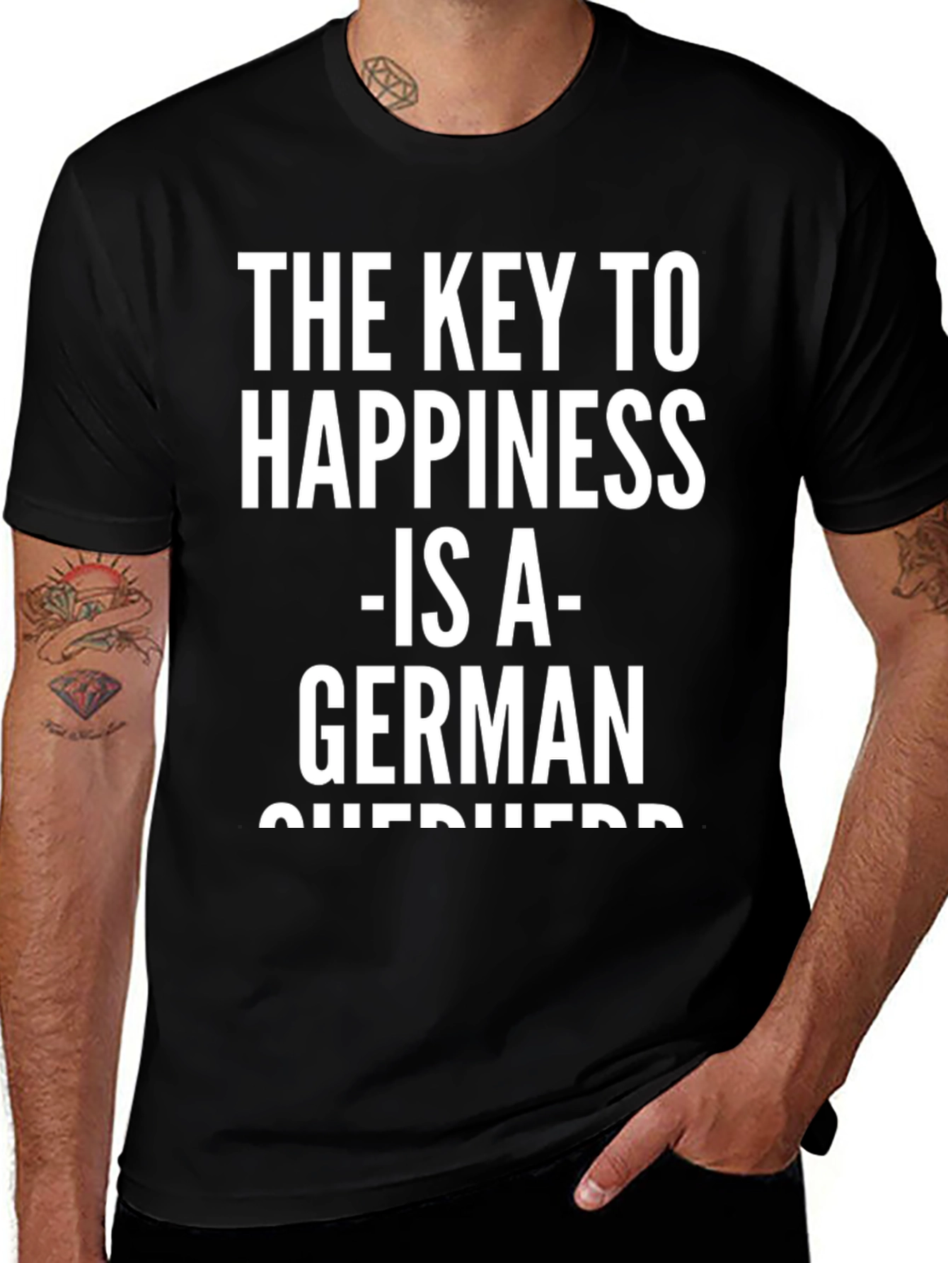 German Shepherd Happiness T-Shirt