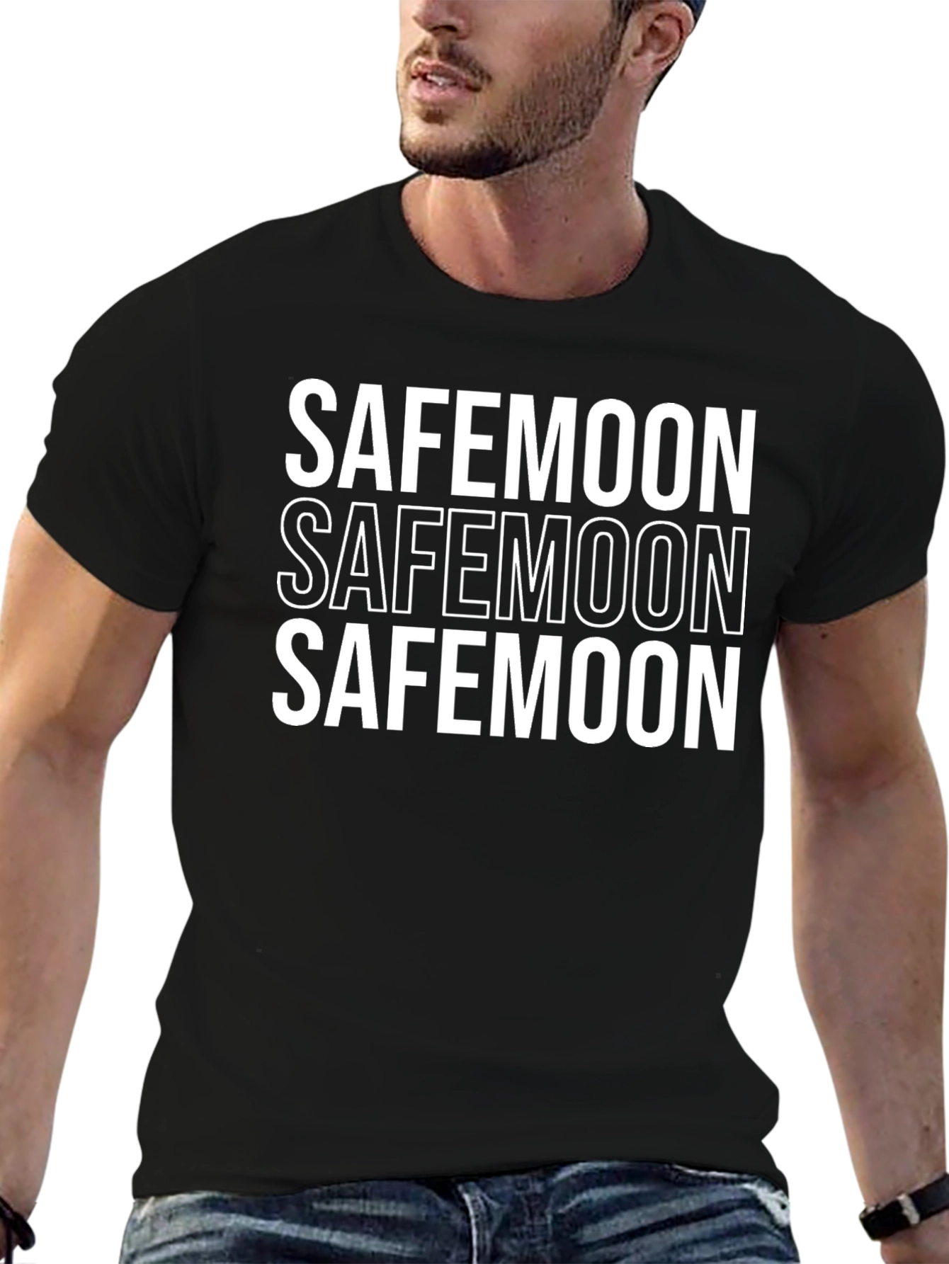 SafeMoon Graphic Tee - Trendy Crypto T-Shirt