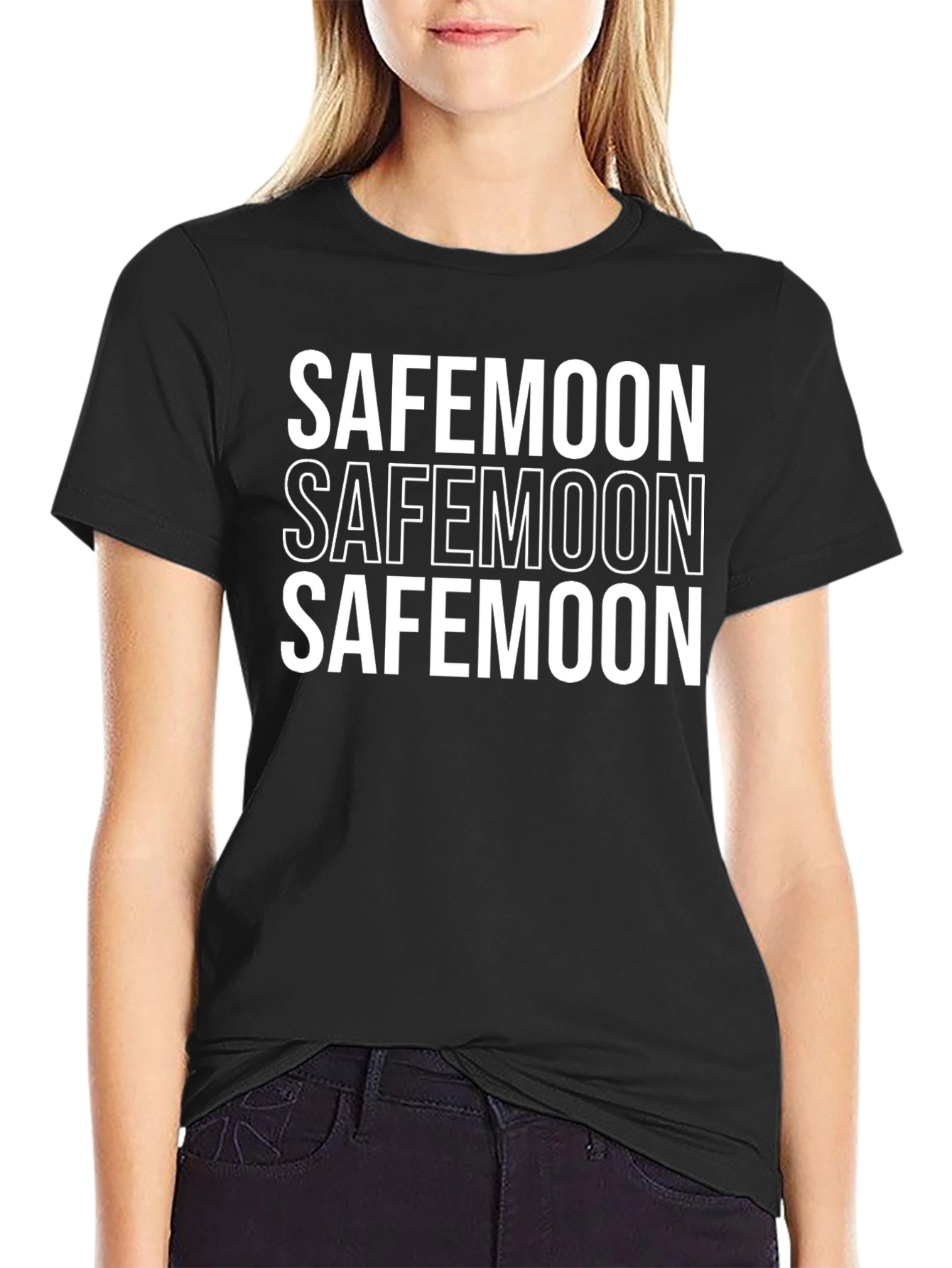 SafeMoon Graphic Tee - Trendy Crypto T-Shirt