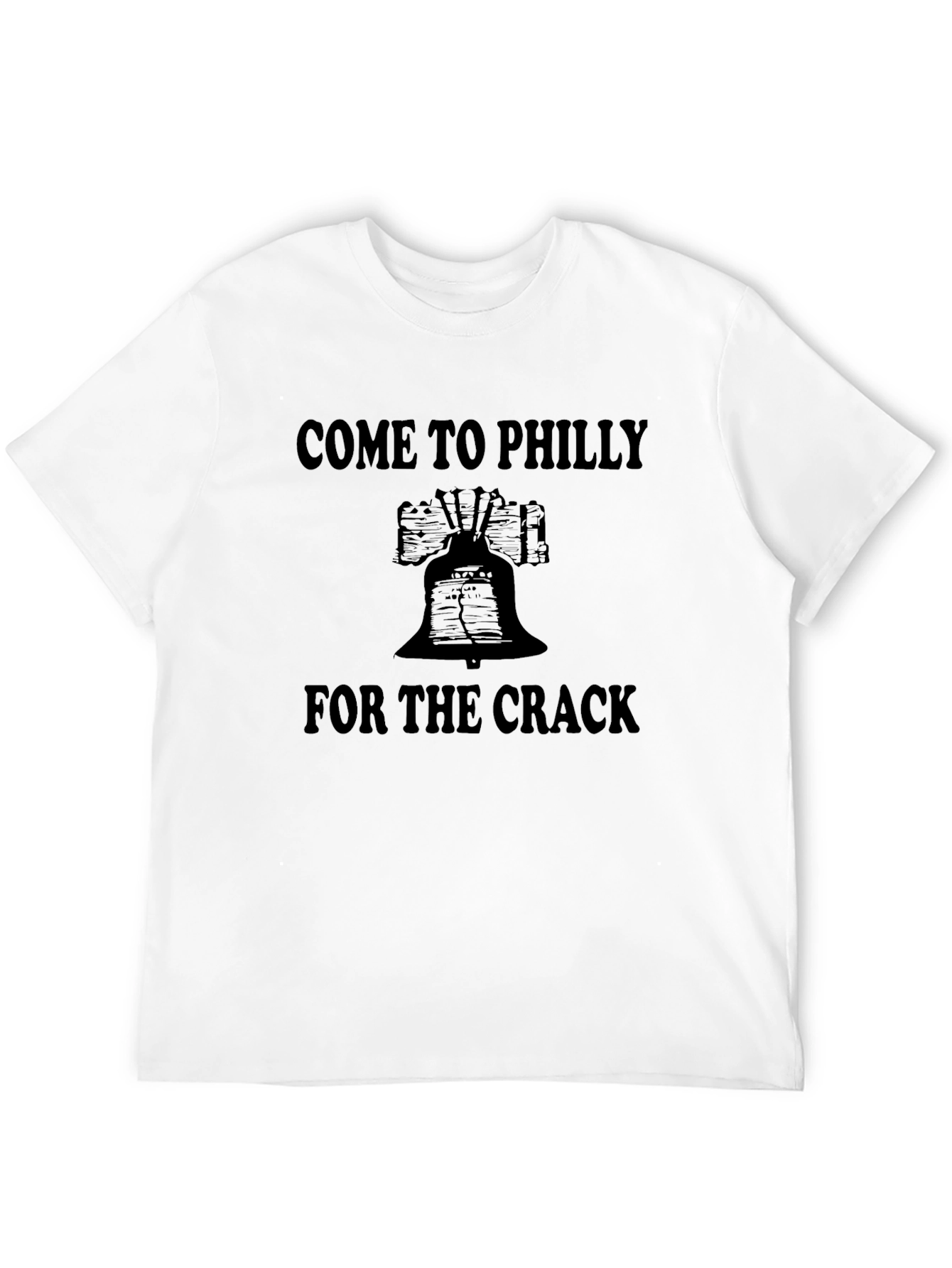 Philly Liberty Bell T-Shirt For the Crack