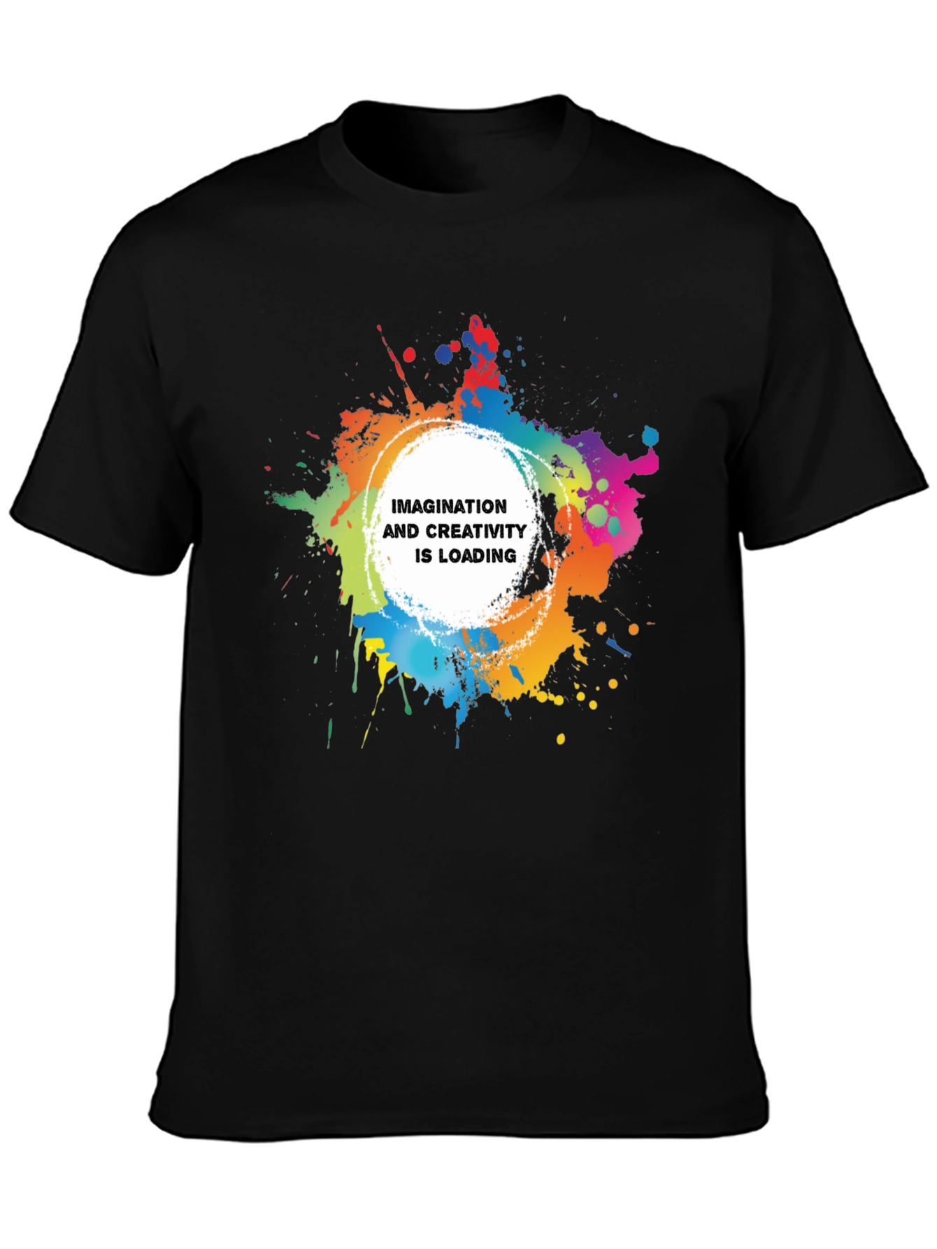 Imagination & Creativity Loading Graphic T-Shirt