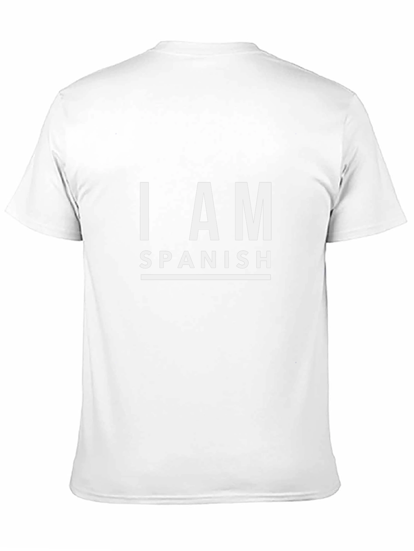 I AM SPANISH Graphic T-Shirt - Black