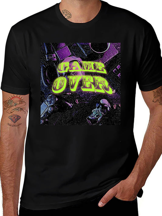 Game Over Graphic Tee - Gamer Style