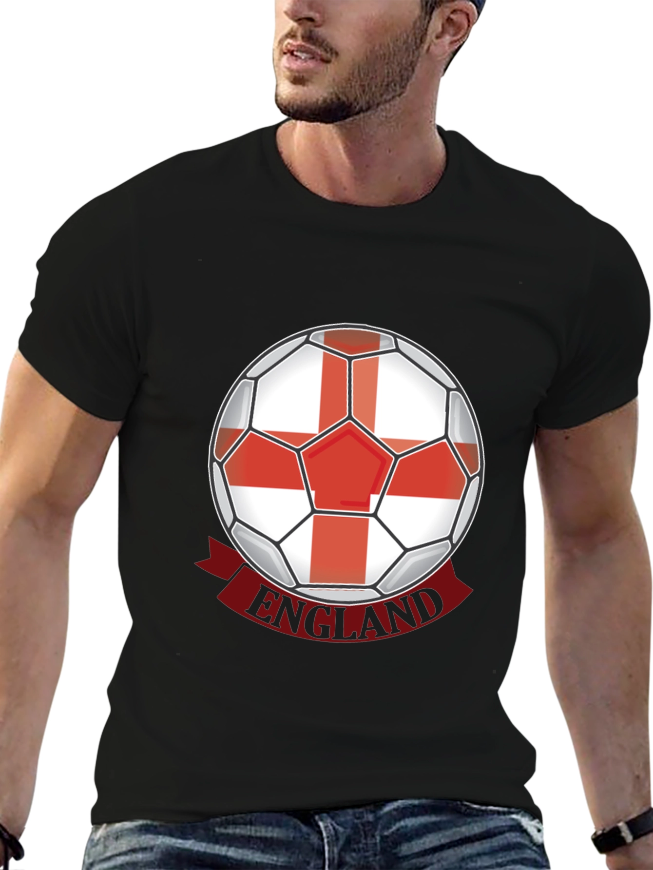 England Soccer Ball T-Shirt