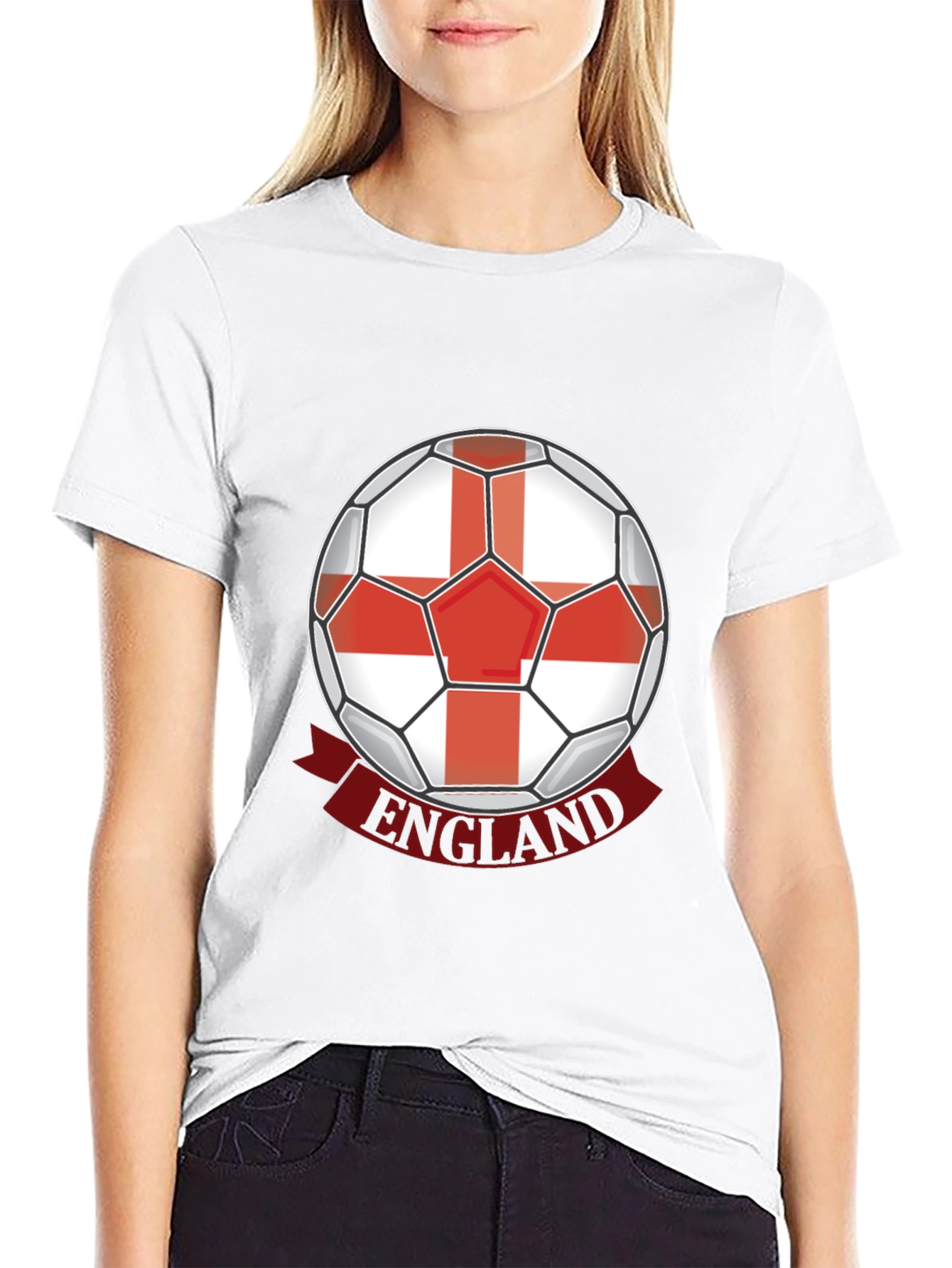 England Soccer Ball T-Shirt