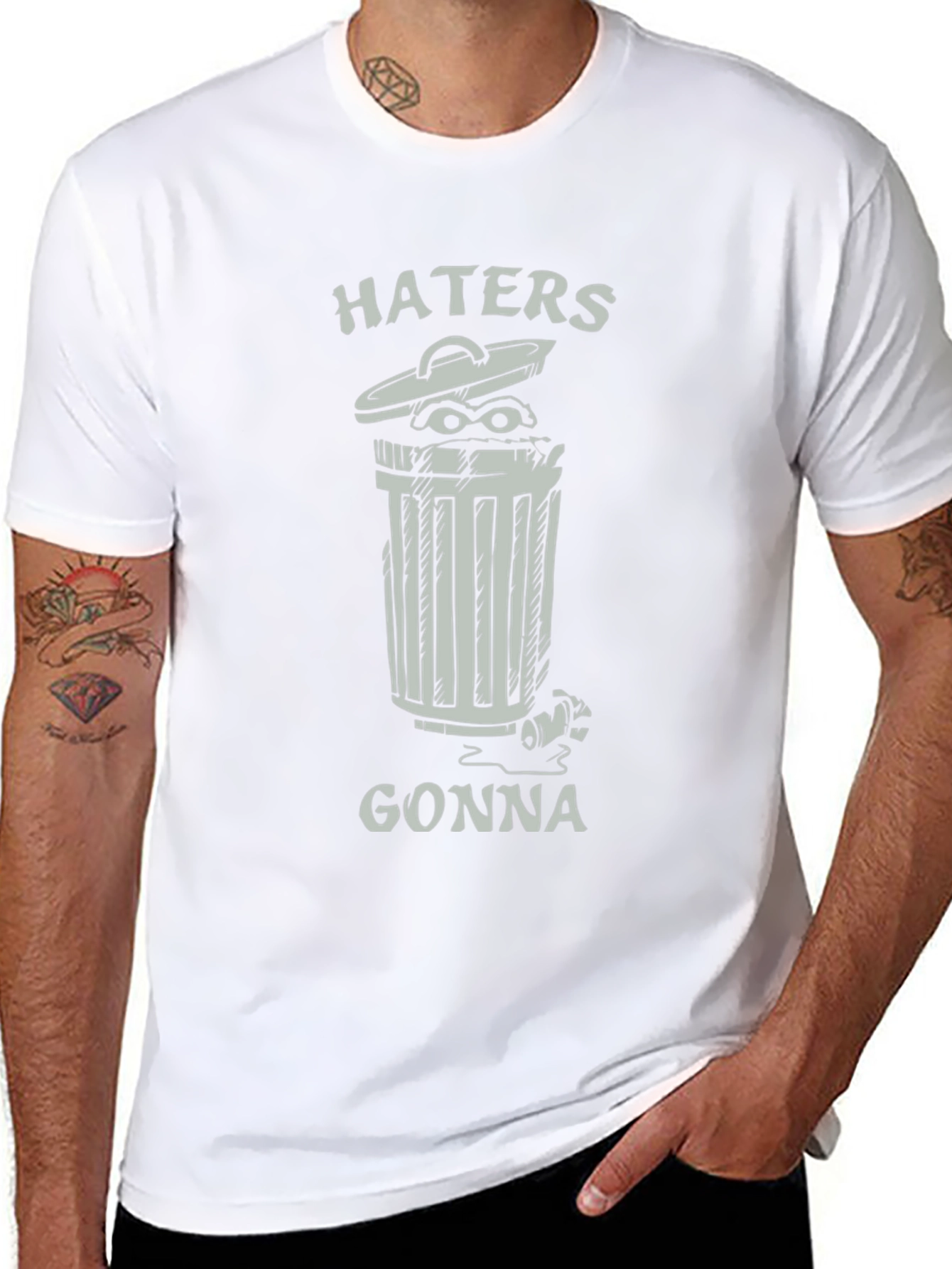 Haters Gonna Hate Funny Graphic T-Shirt