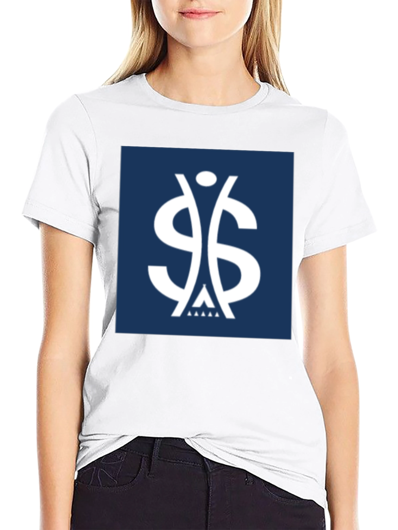Symbol Graphic Tee - Black Casual Shirt