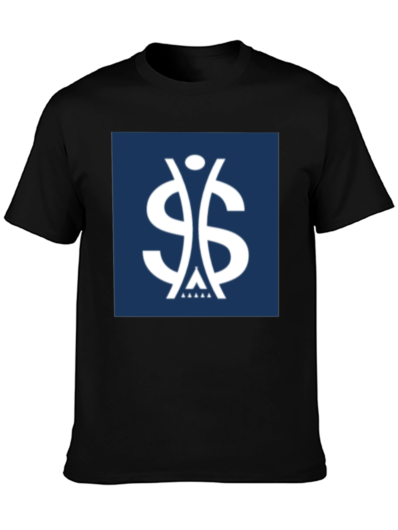 Symbol Graphic Tee - Black Casual Shirt