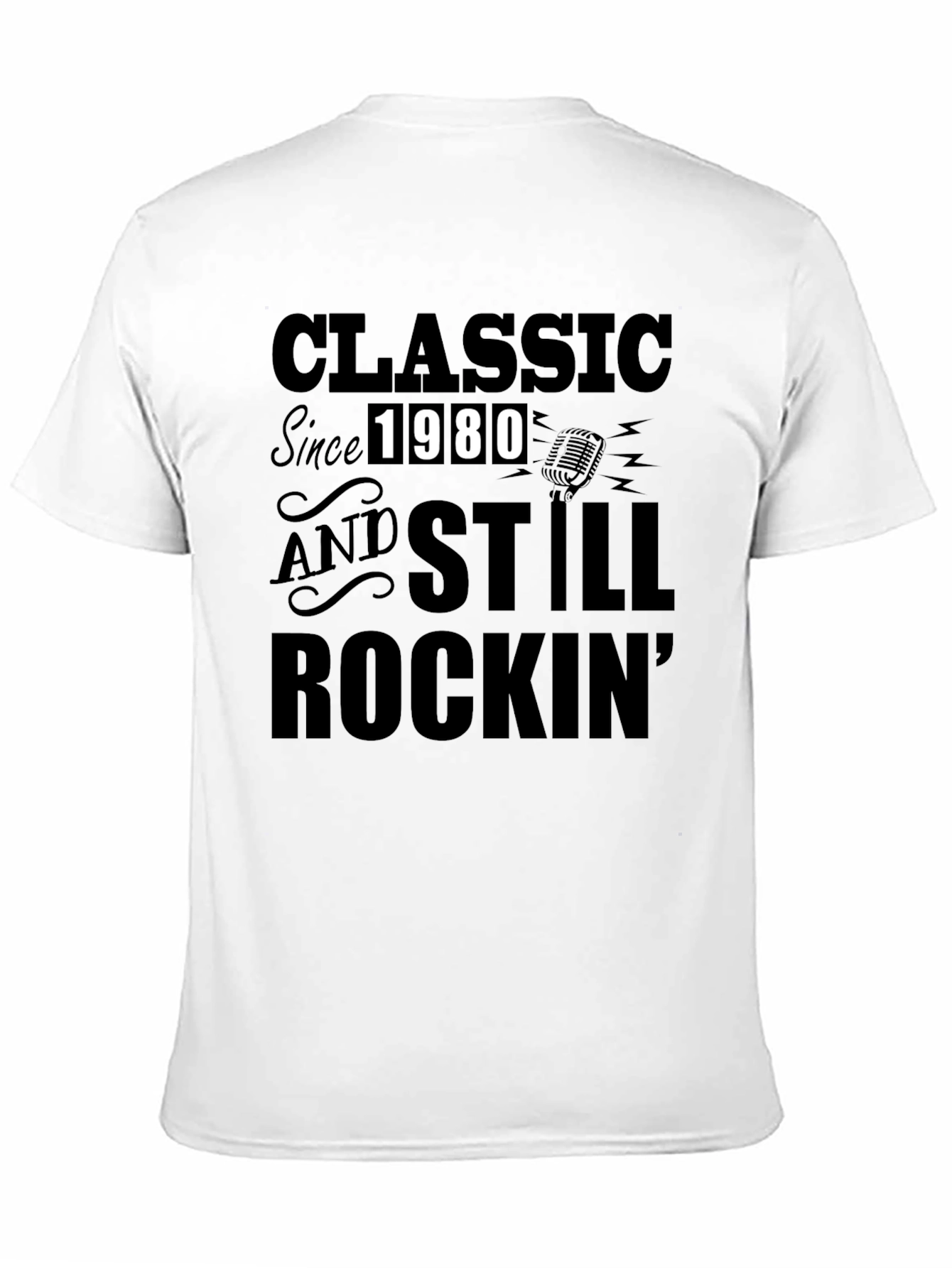 Classic Since 1980 Rocking Tee