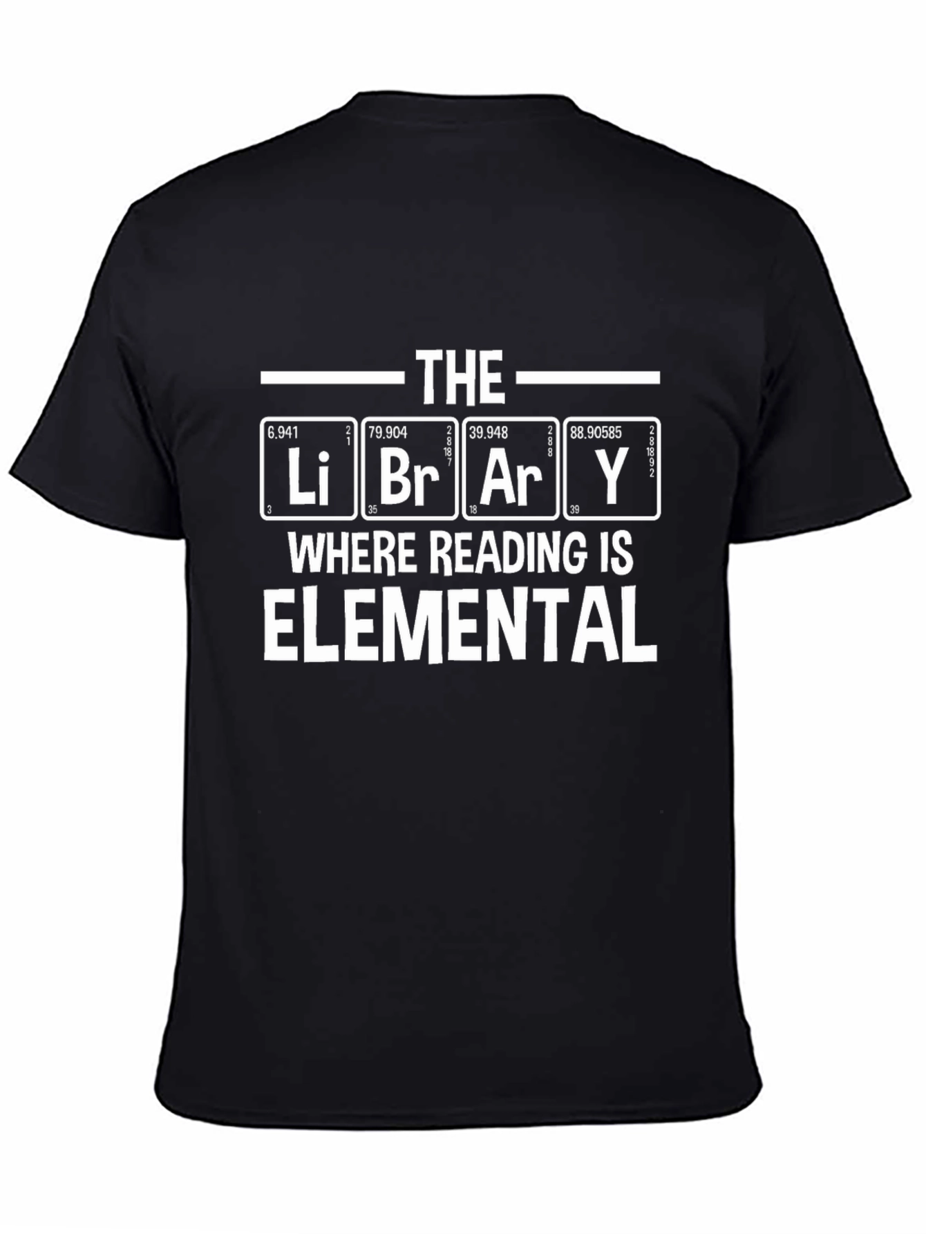 Library Periodic Table T-Shirt