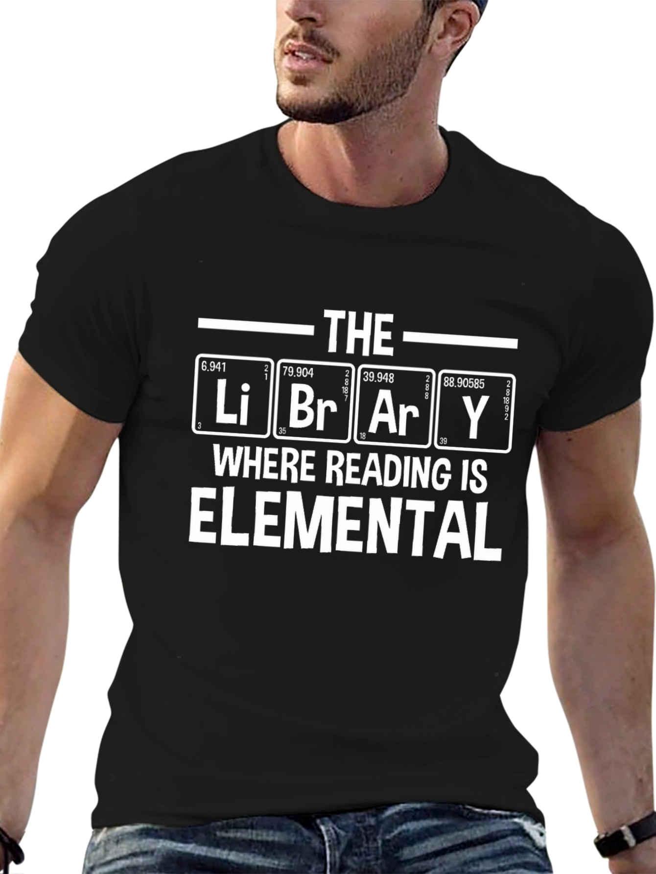 Library Periodic Table T-Shirt