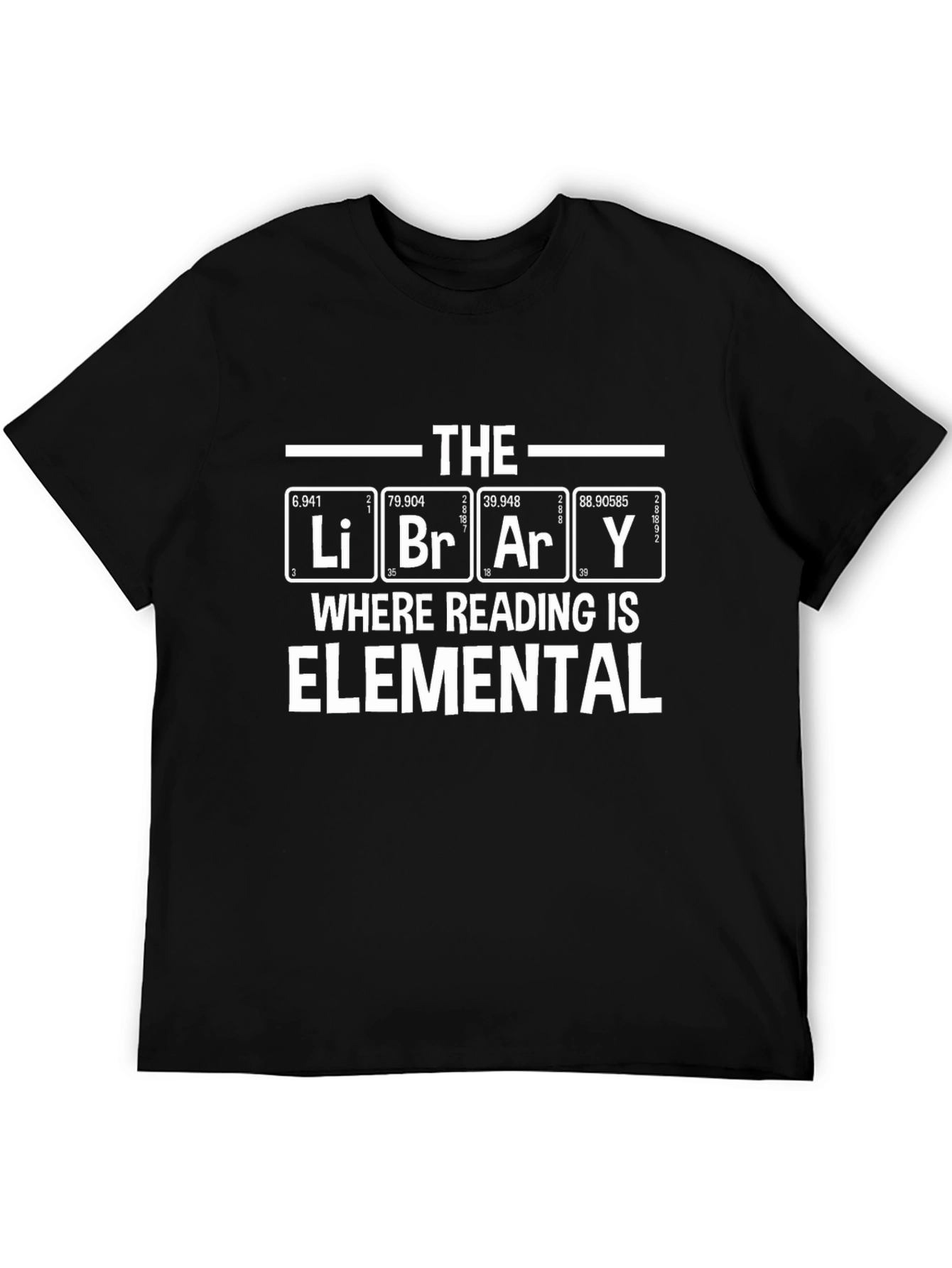 Library Periodic Table T-Shirt