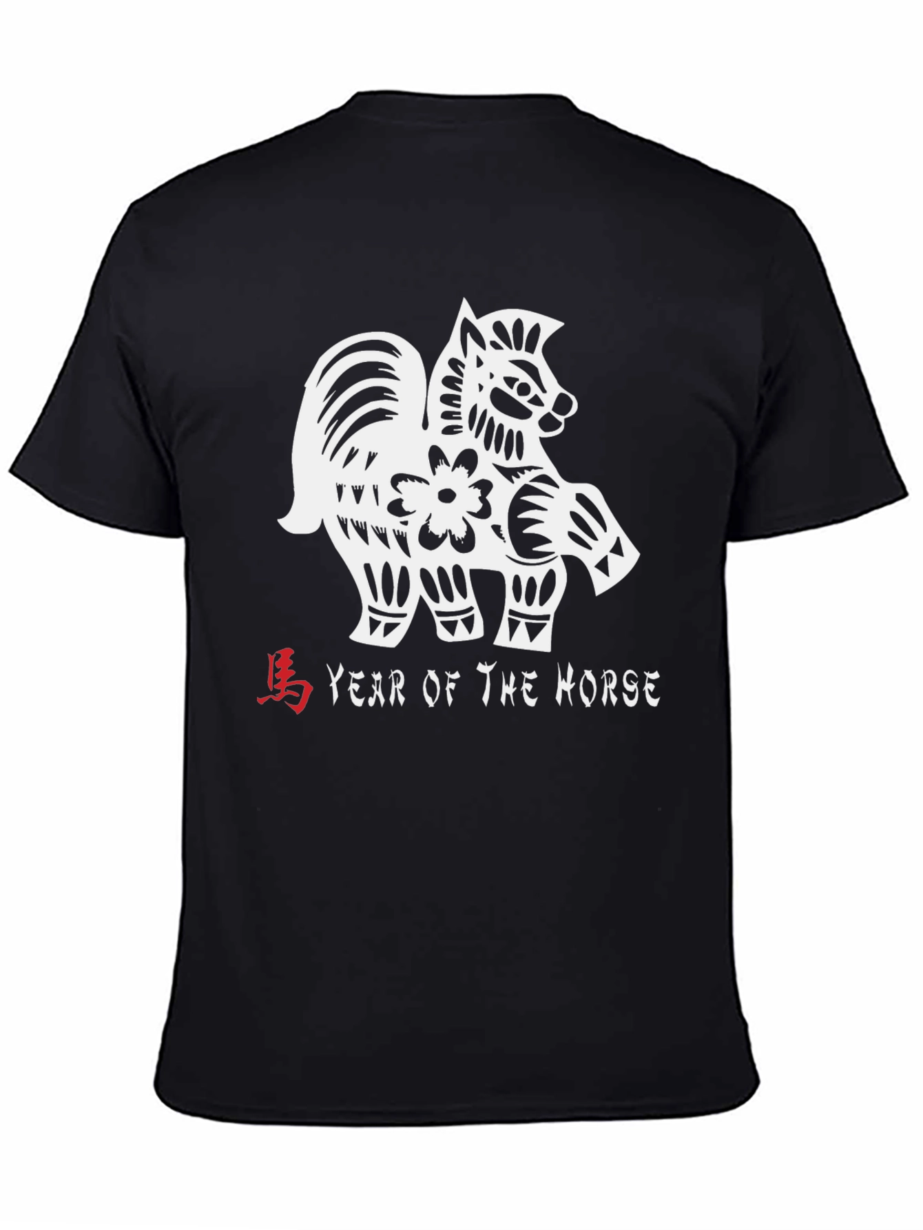 Year of the Horse Graphic Tee - Black