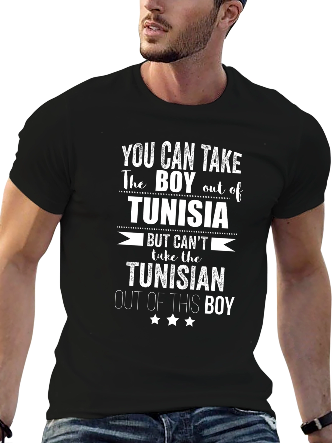 Tunisian Boy T-Shirt - Funny Graphic Tee