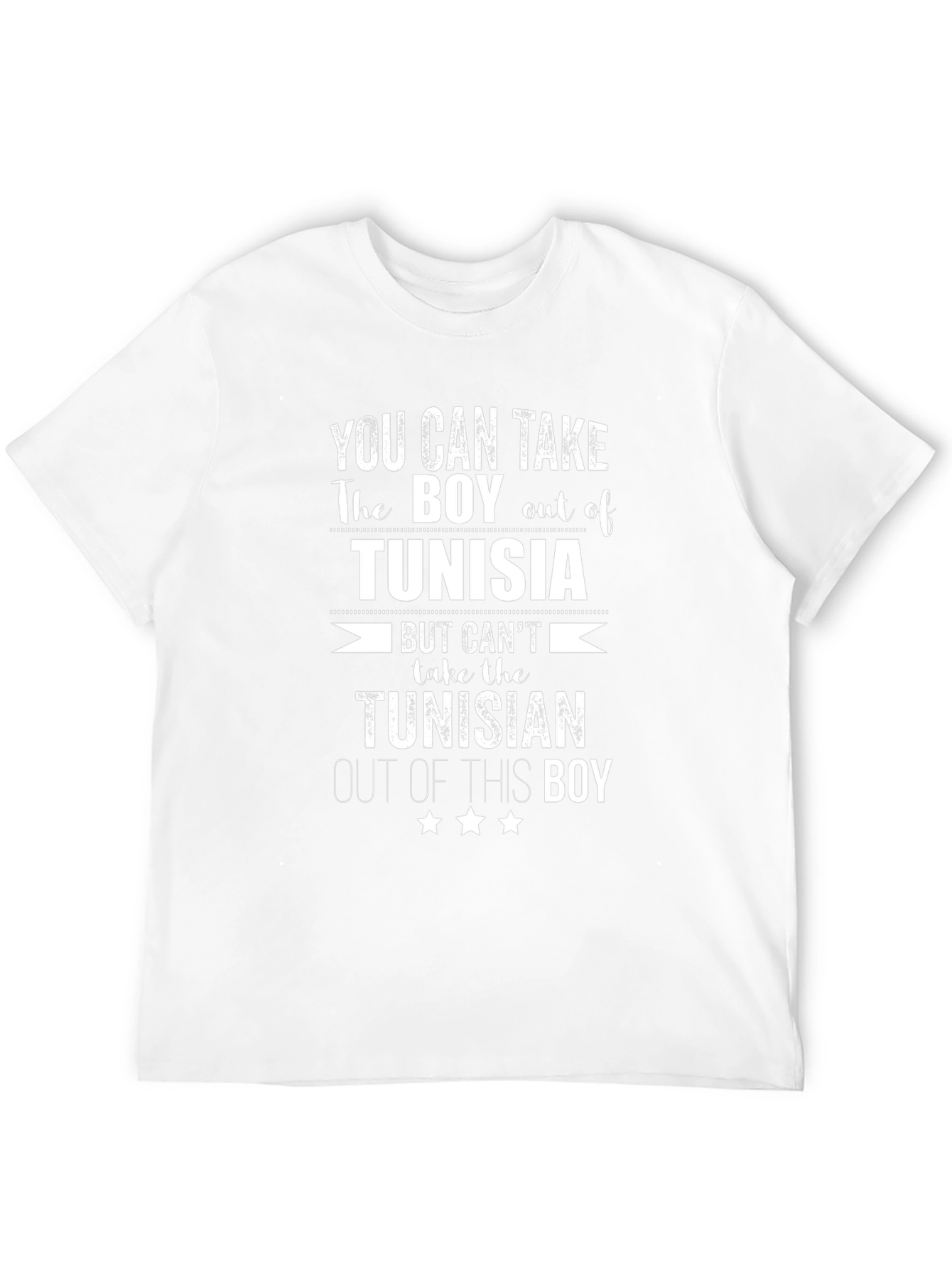 Tunisian Boy T-Shirt - Funny Graphic Tee