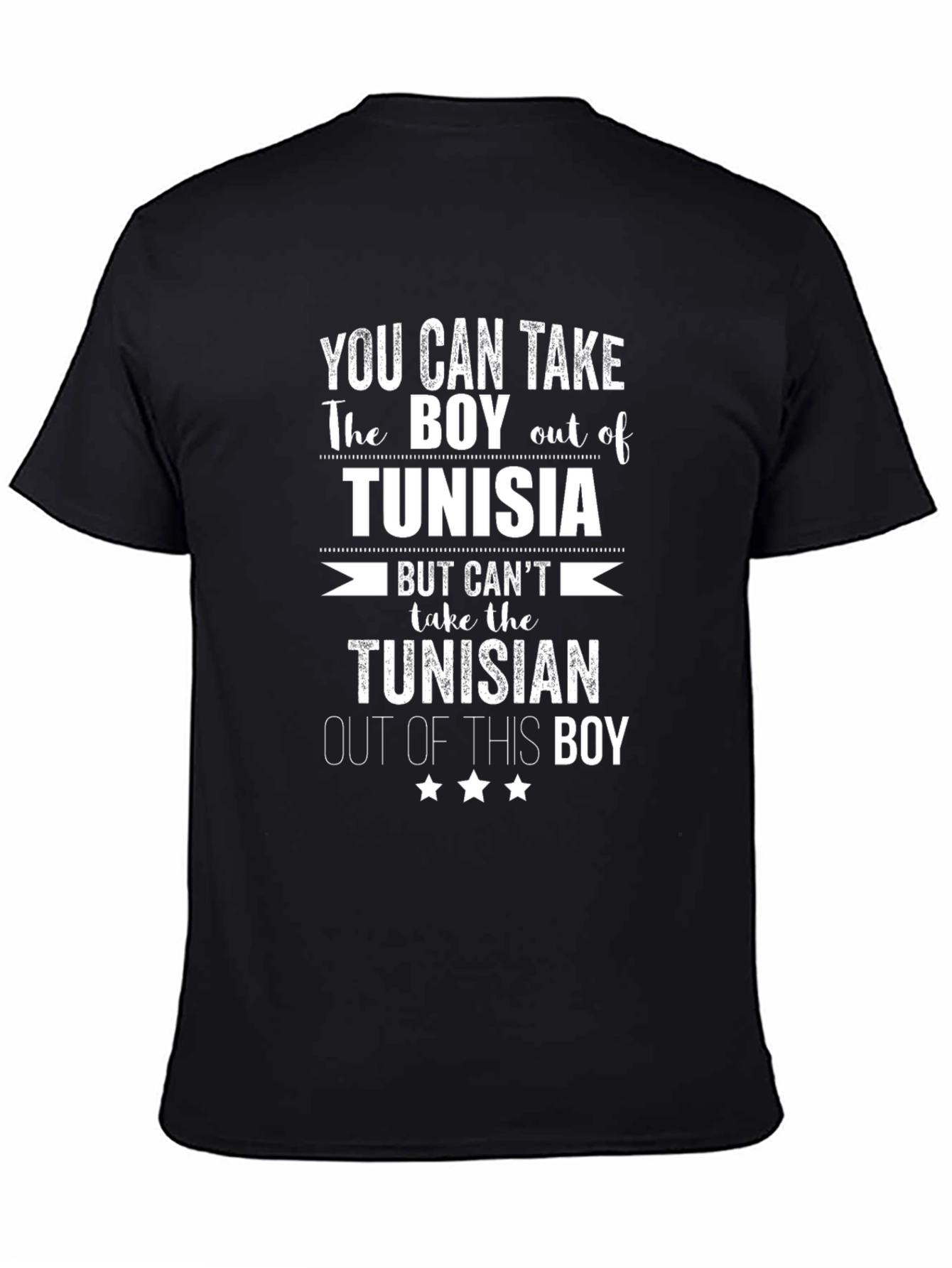 Tunisian Boy T-Shirt - Funny Graphic Tee