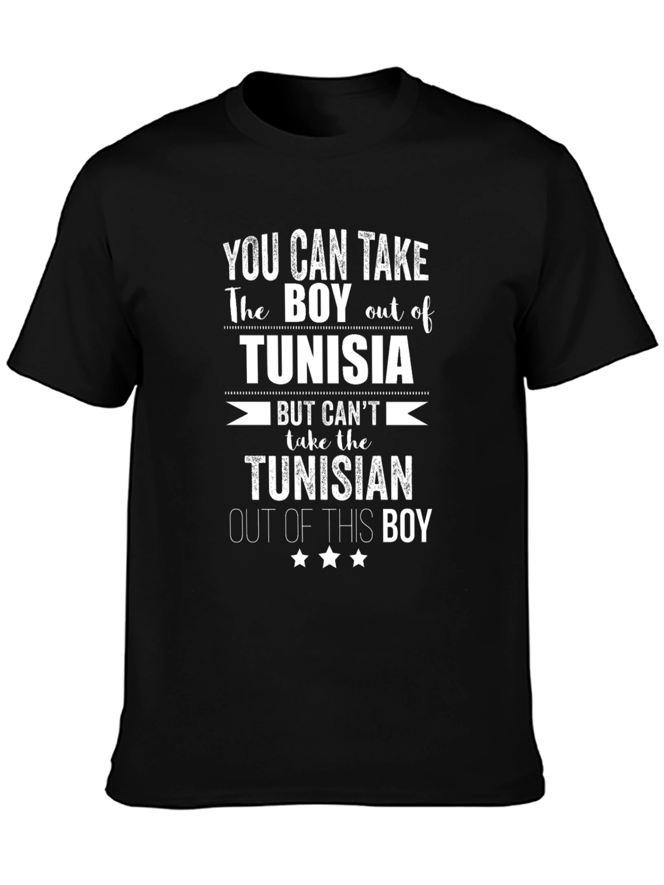 Tunisian Boy T-Shirt - Funny Graphic Tee