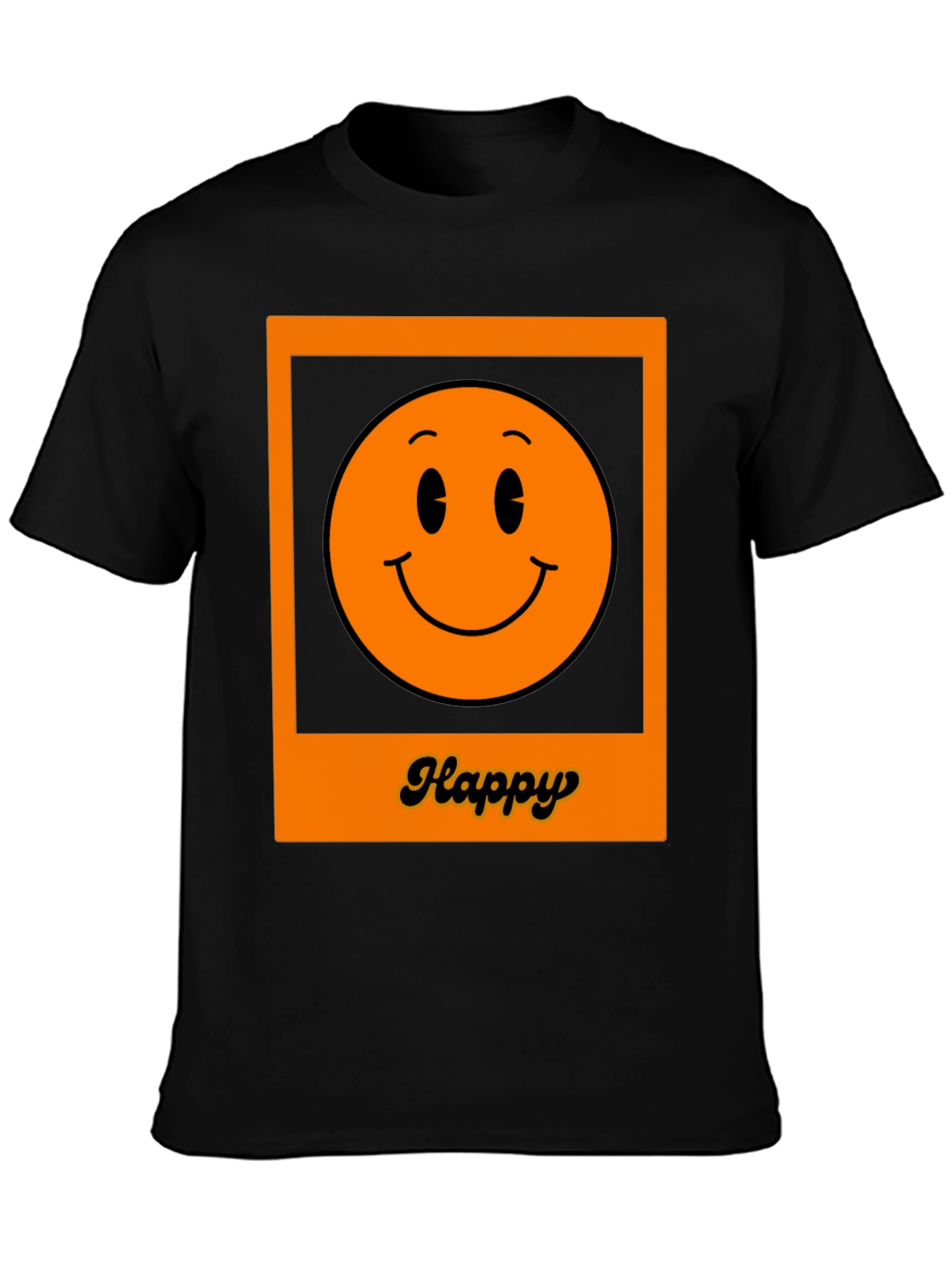Happy Smiley Face Graphic T-Shirt
