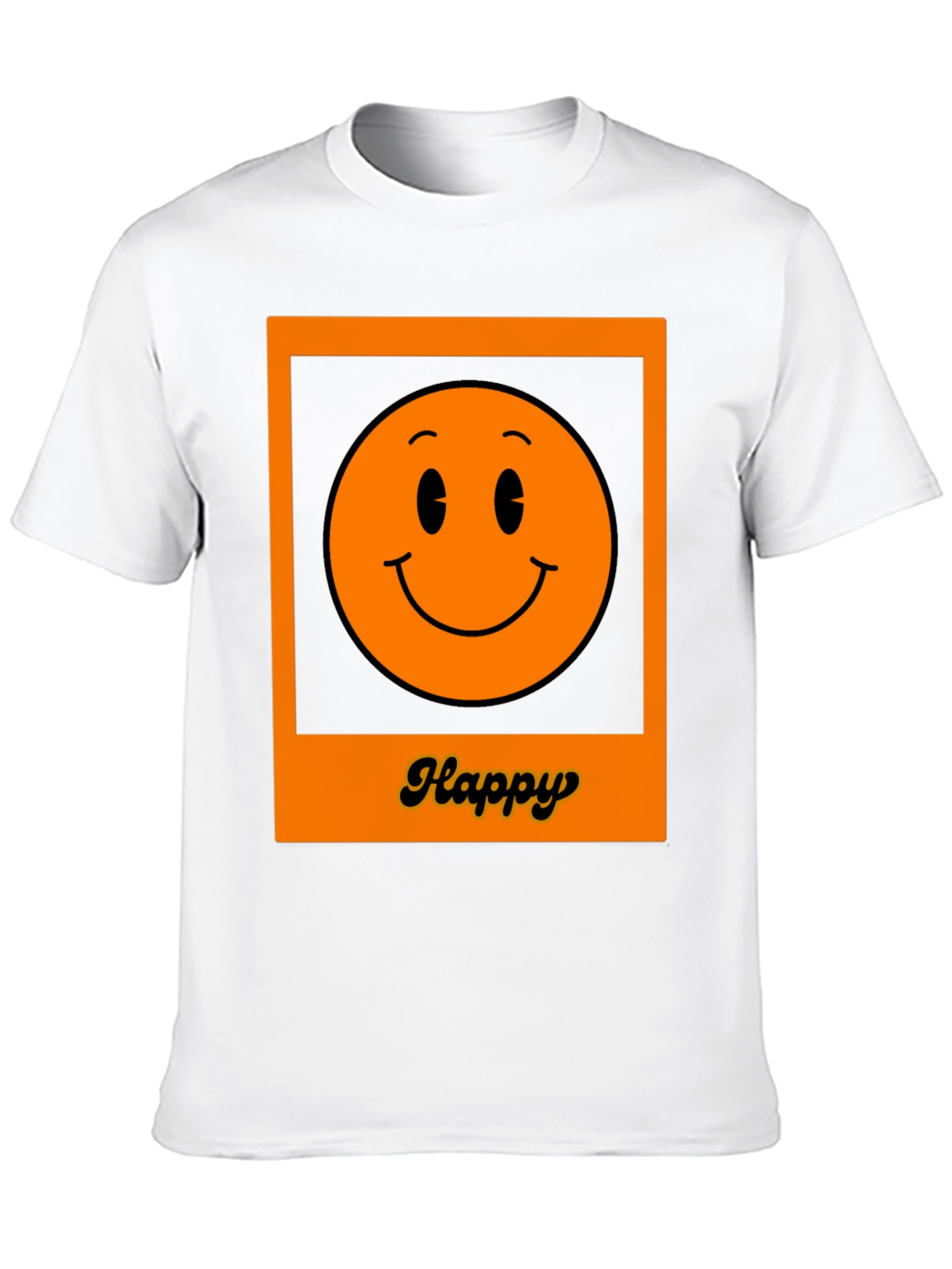 Happy Smiley Face Graphic T-Shirt