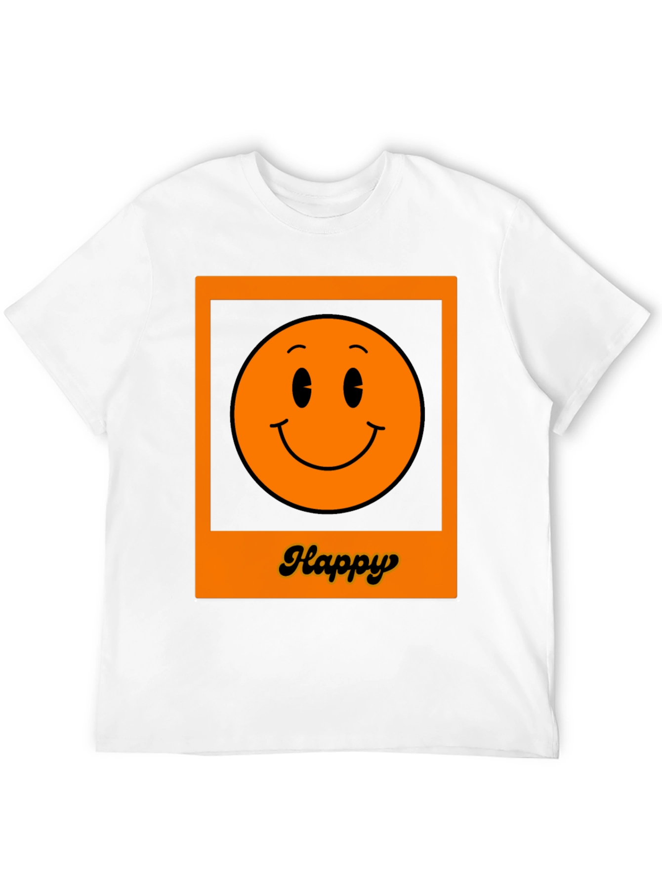 Happy Smiley Face Graphic T-Shirt