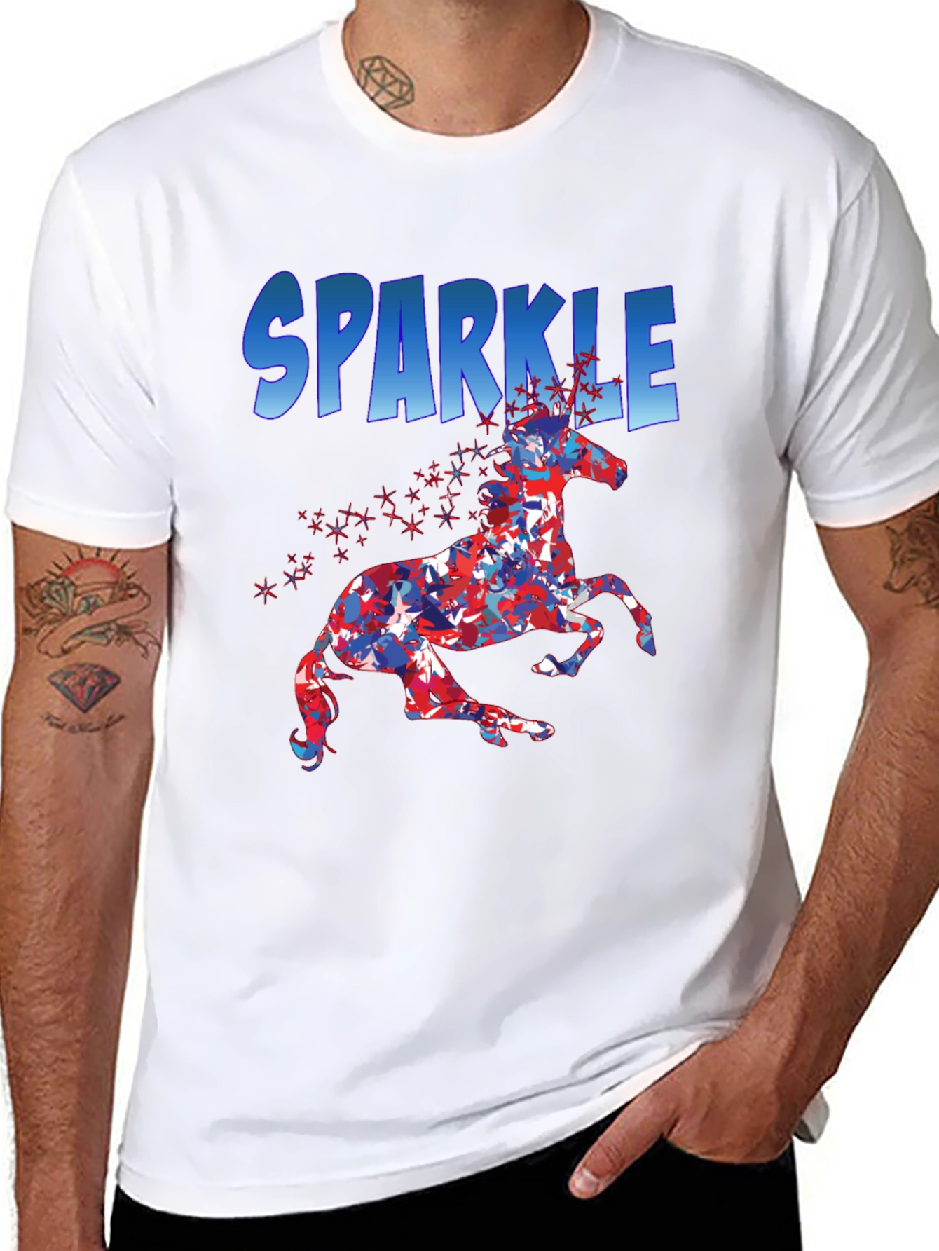Sparkle Unicorn Graphic Tee