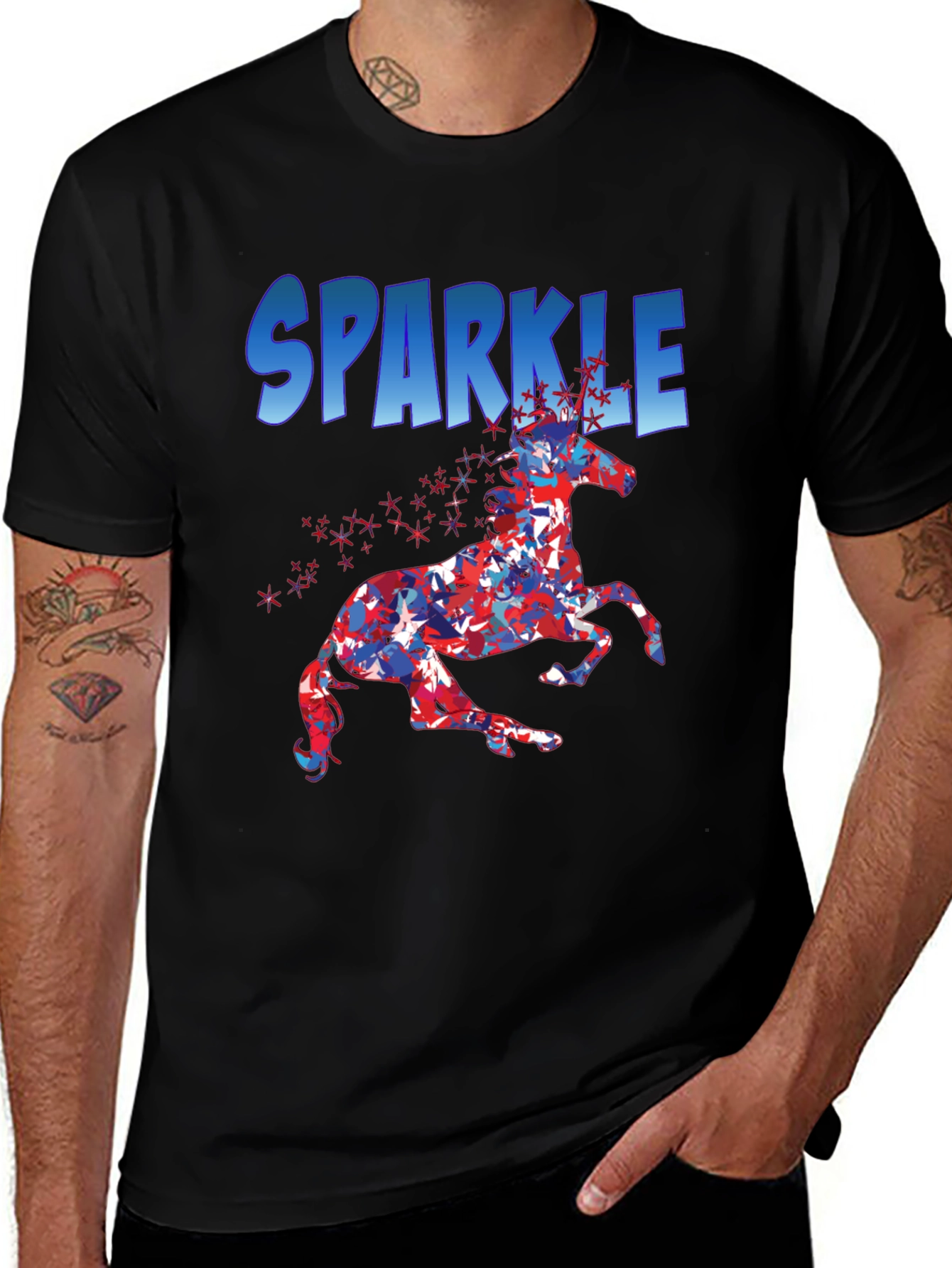 Sparkle Unicorn Graphic Tee