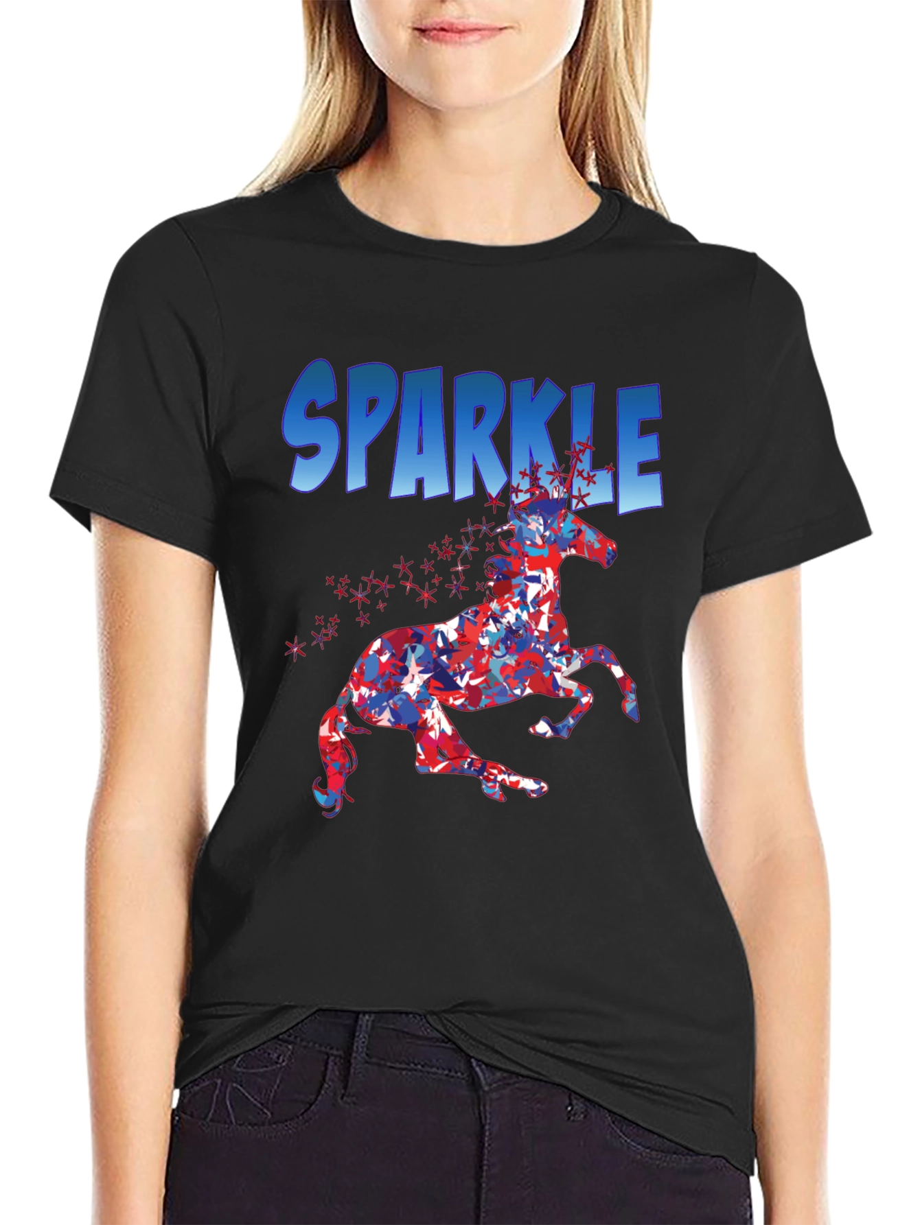 Sparkle Unicorn Graphic Tee