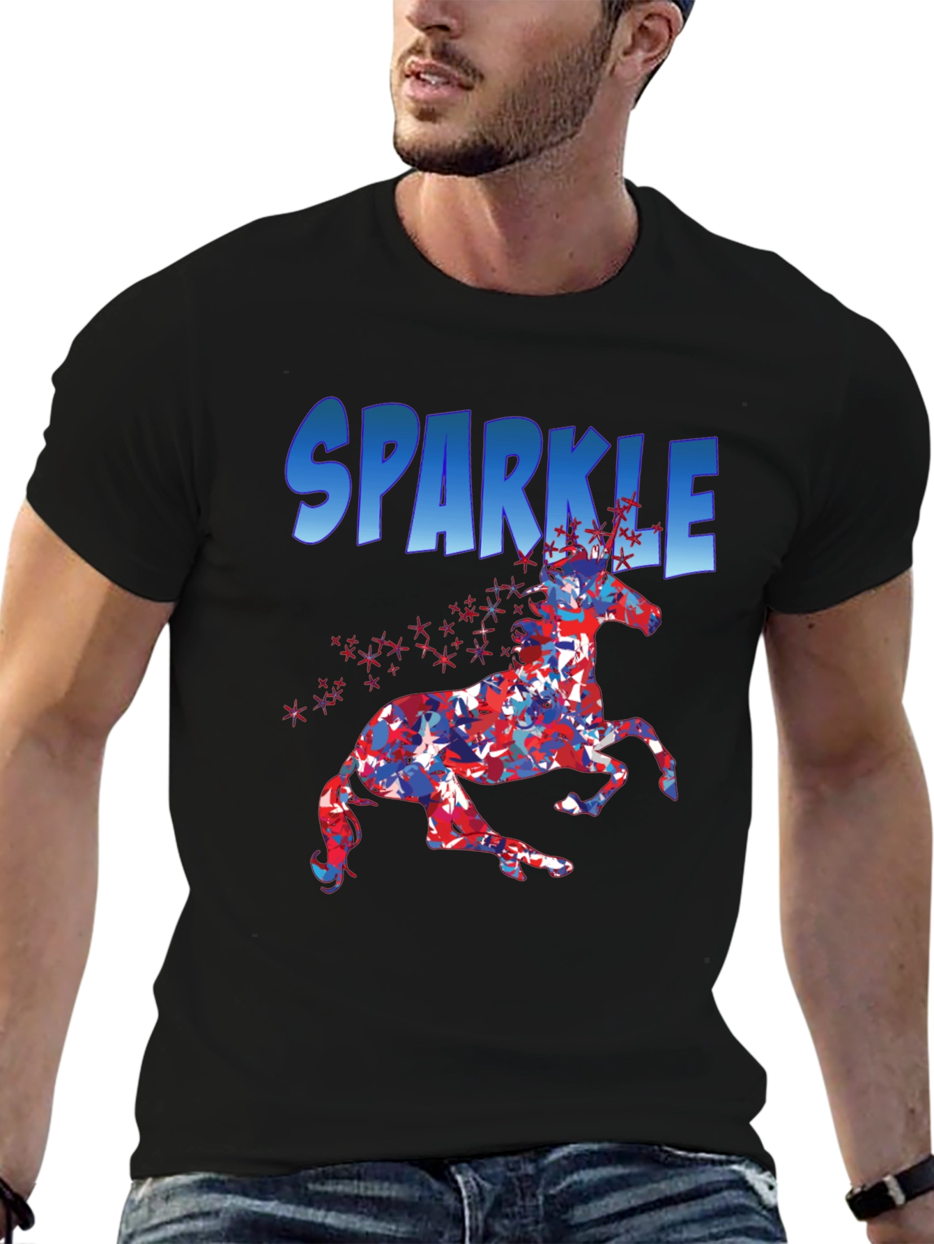 Sparkle Unicorn Graphic Tee