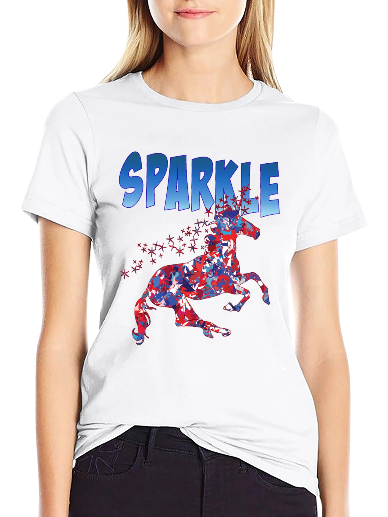Sparkle Unicorn Graphic Tee