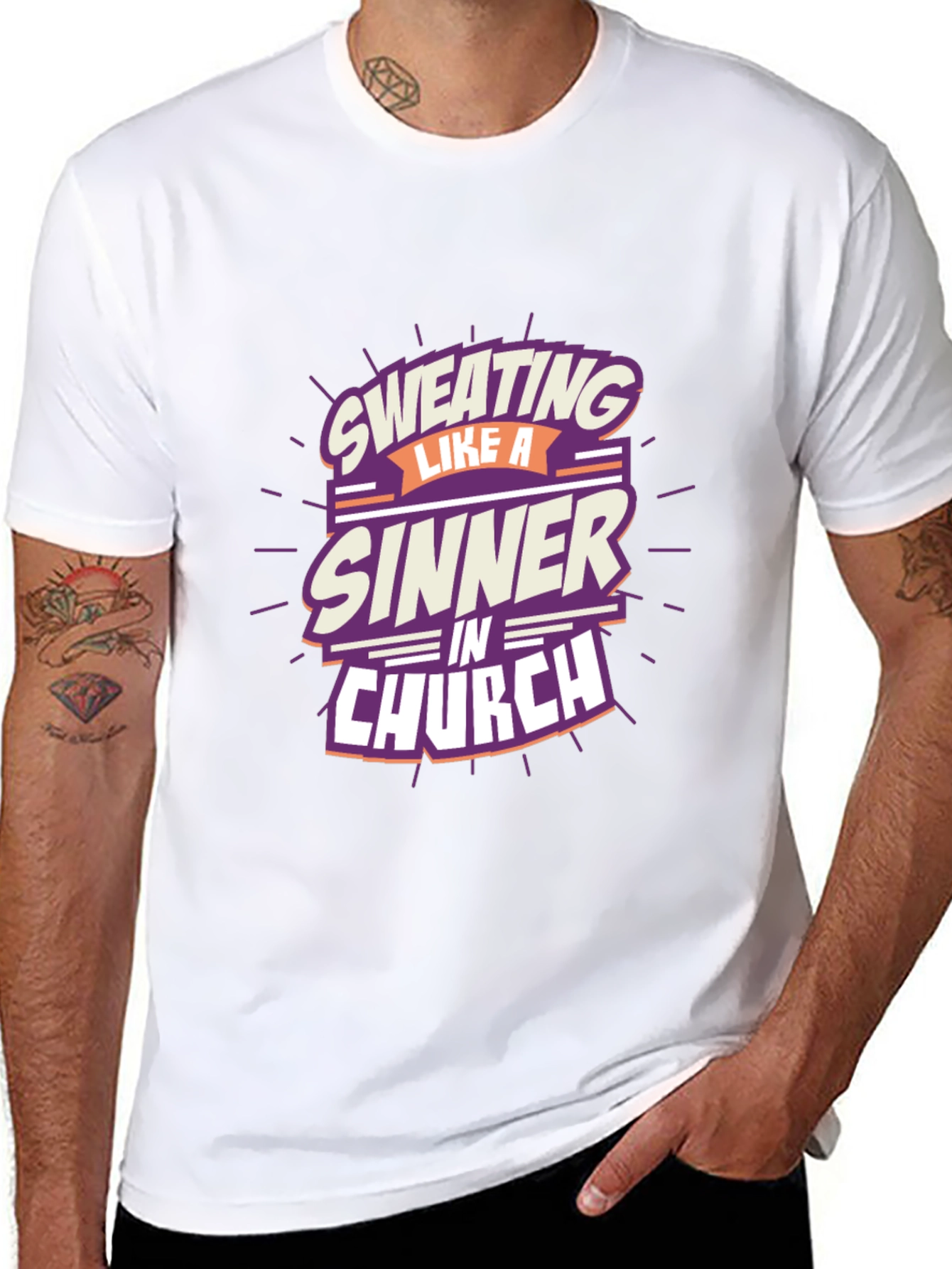 Sweating Like a Sinner T-Shirt