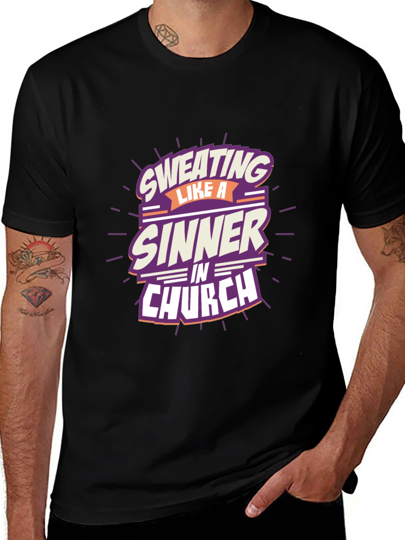 Sweating Like a Sinner T-Shirt