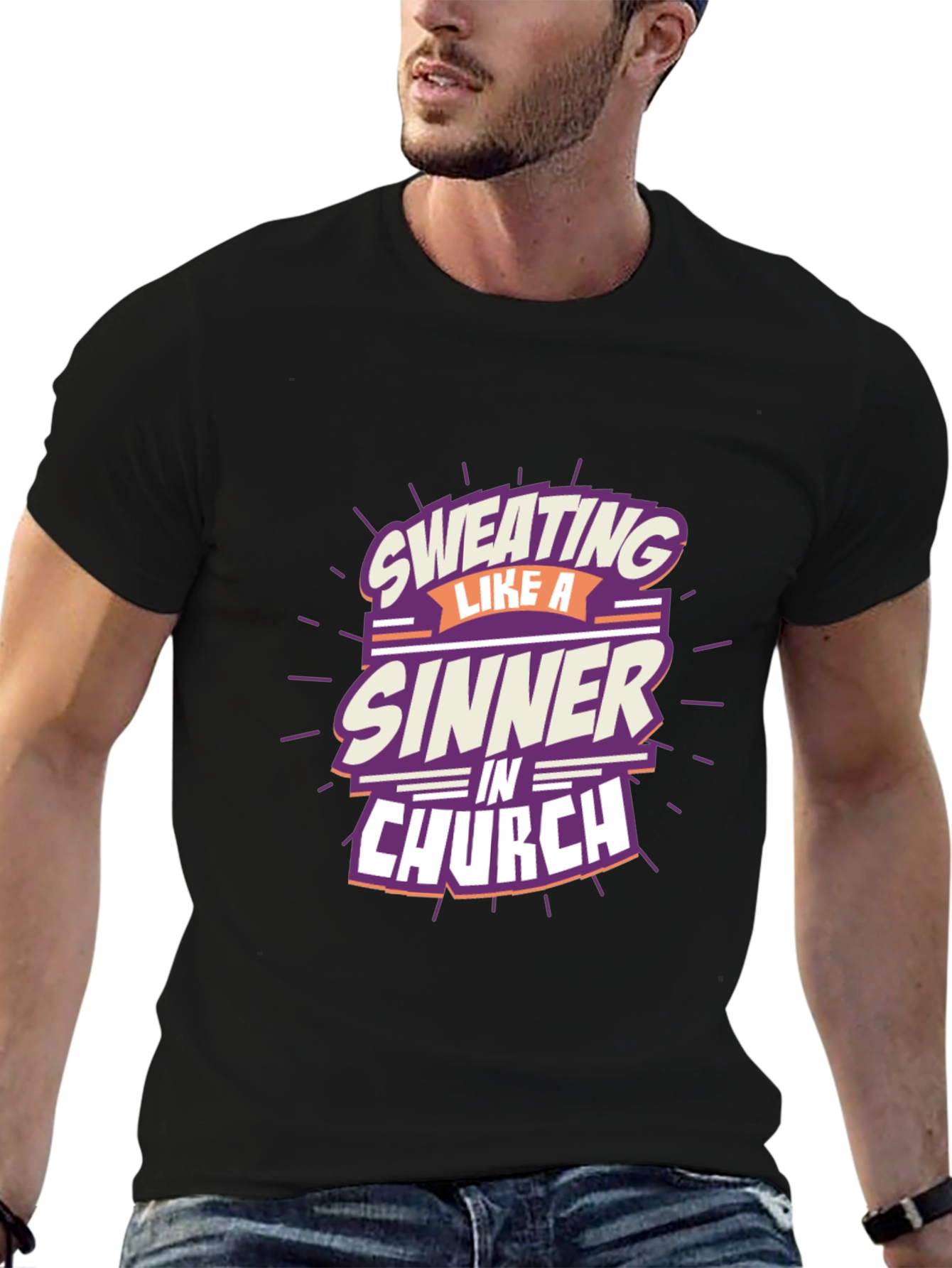 Sweating Like a Sinner T-Shirt