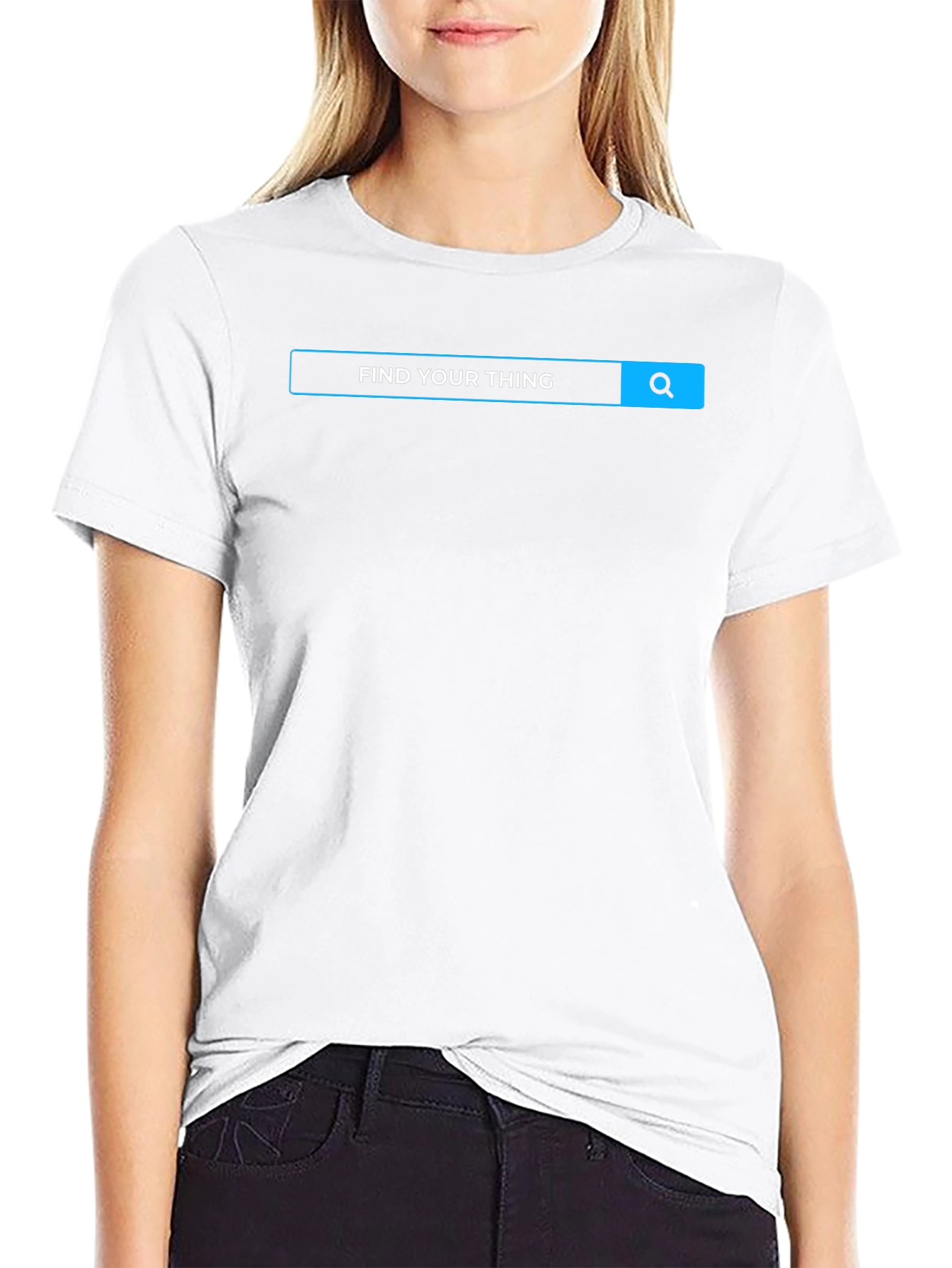 Find Your Thing Black T-Shirt