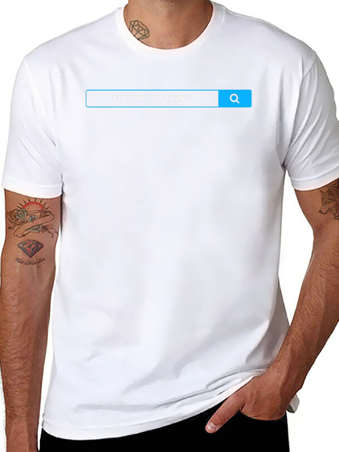 Find Your Thing Black T-Shirt