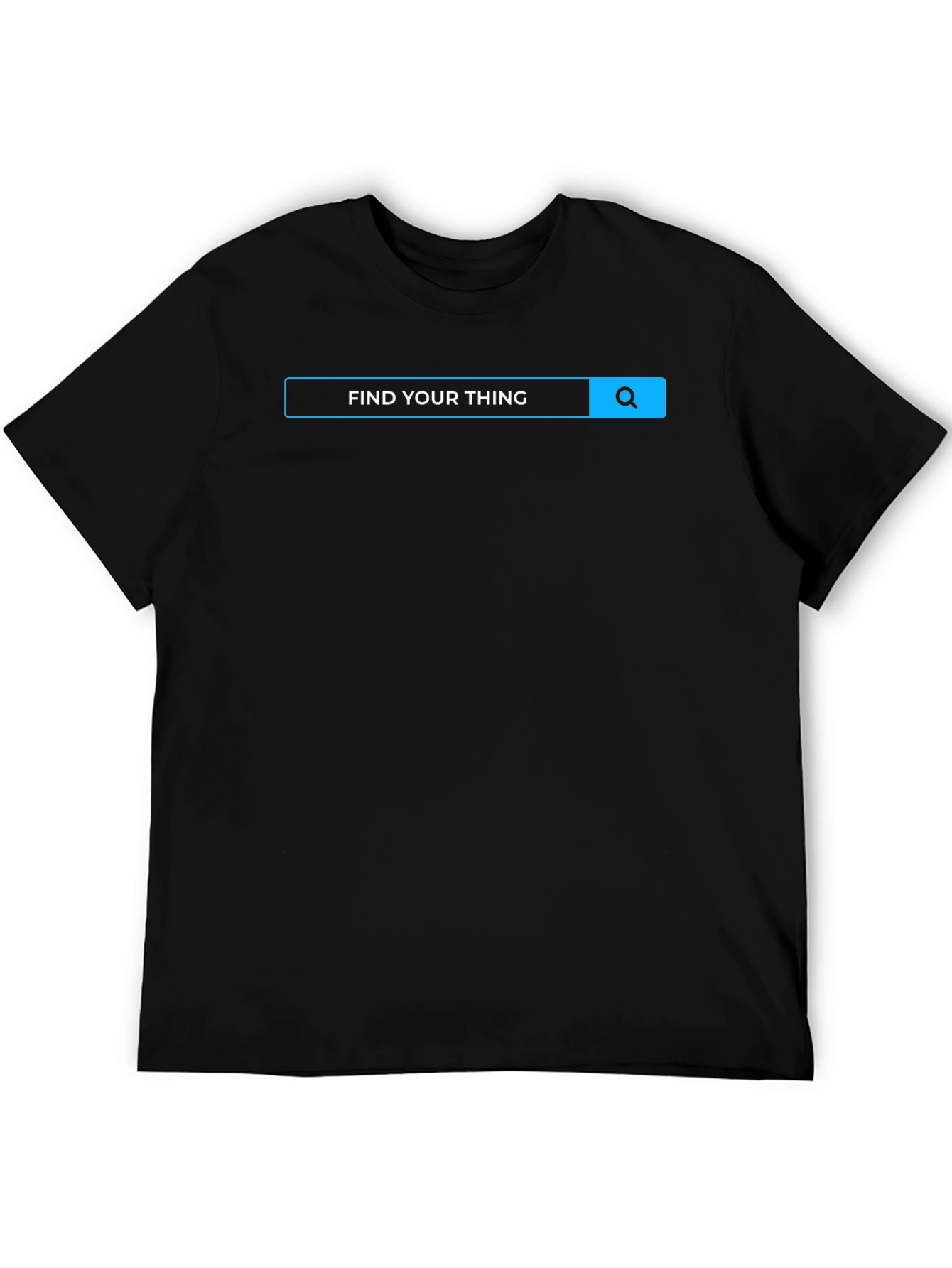 Find Your Thing Black T-Shirt