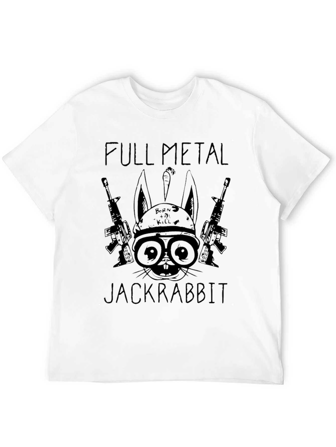 Full Metal Jackrabbit Graphic T-Shirt - Black