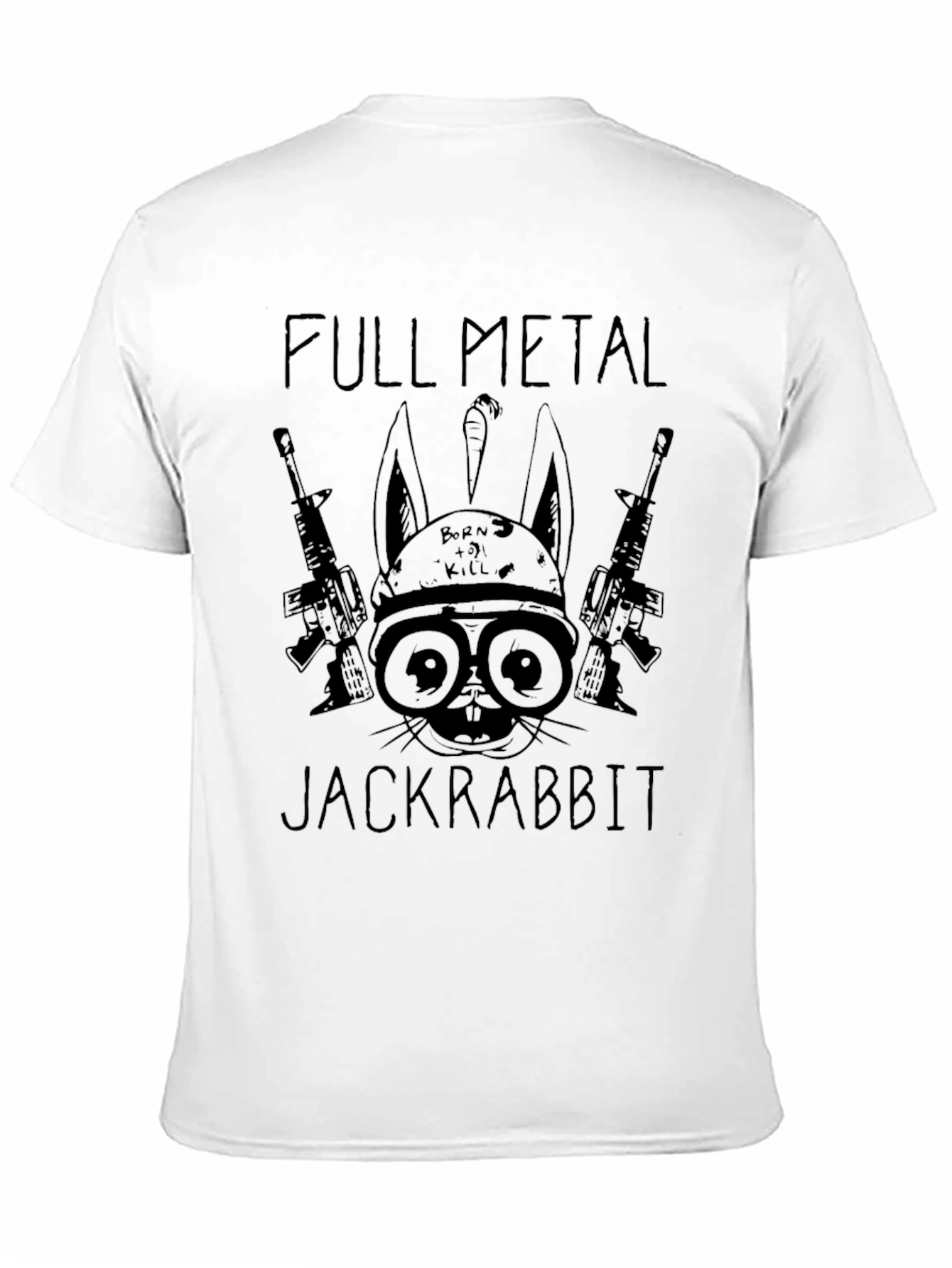 Full Metal Jackrabbit Graphic T-Shirt - Black