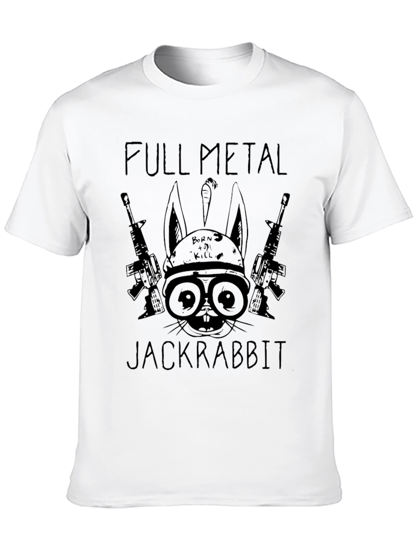 Full Metal Jackrabbit Graphic T-Shirt - Black