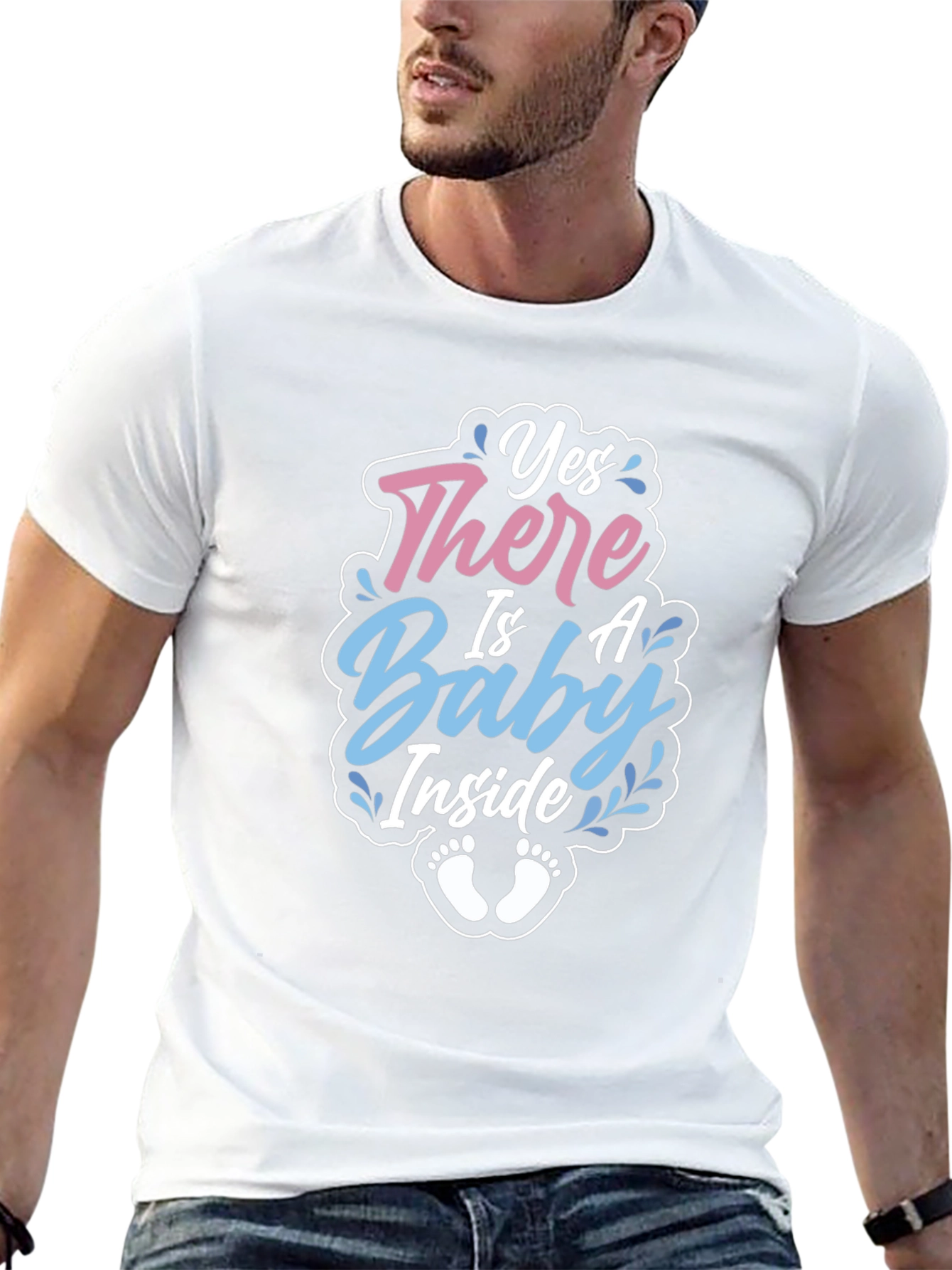 Yes There is a Baby Inside T-Shirt