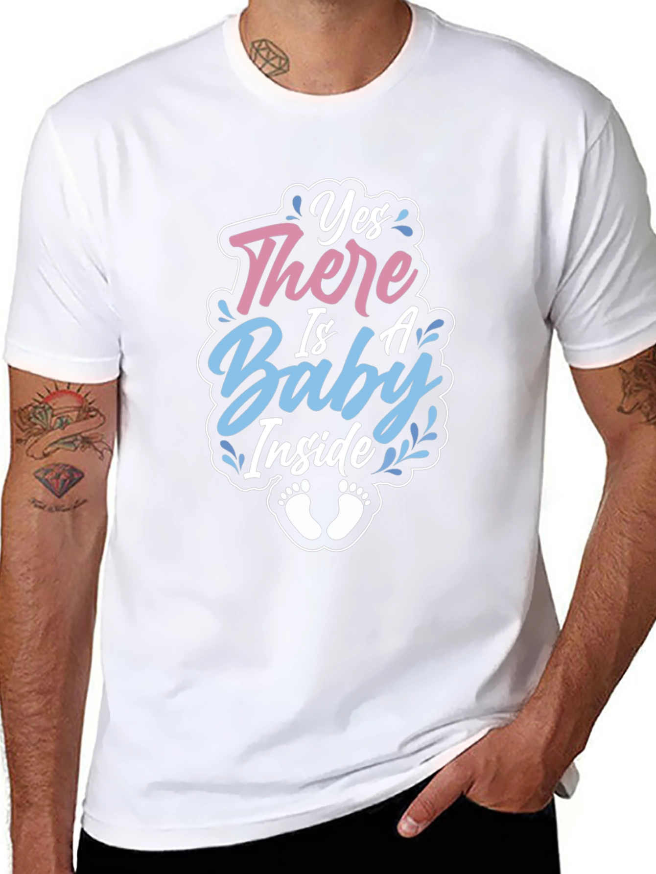 Yes There is a Baby Inside T-Shirt
