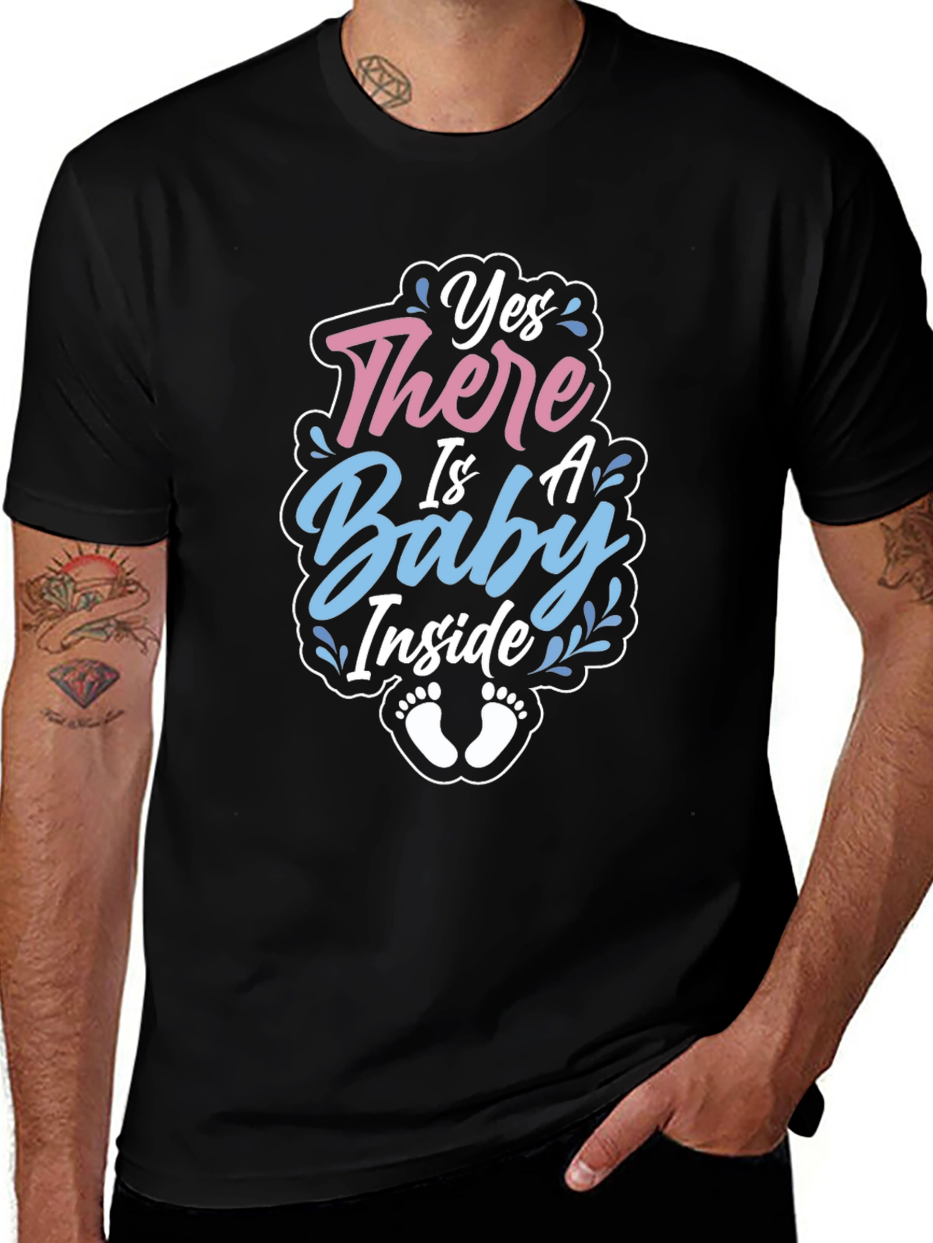 Yes There is a Baby Inside T-Shirt