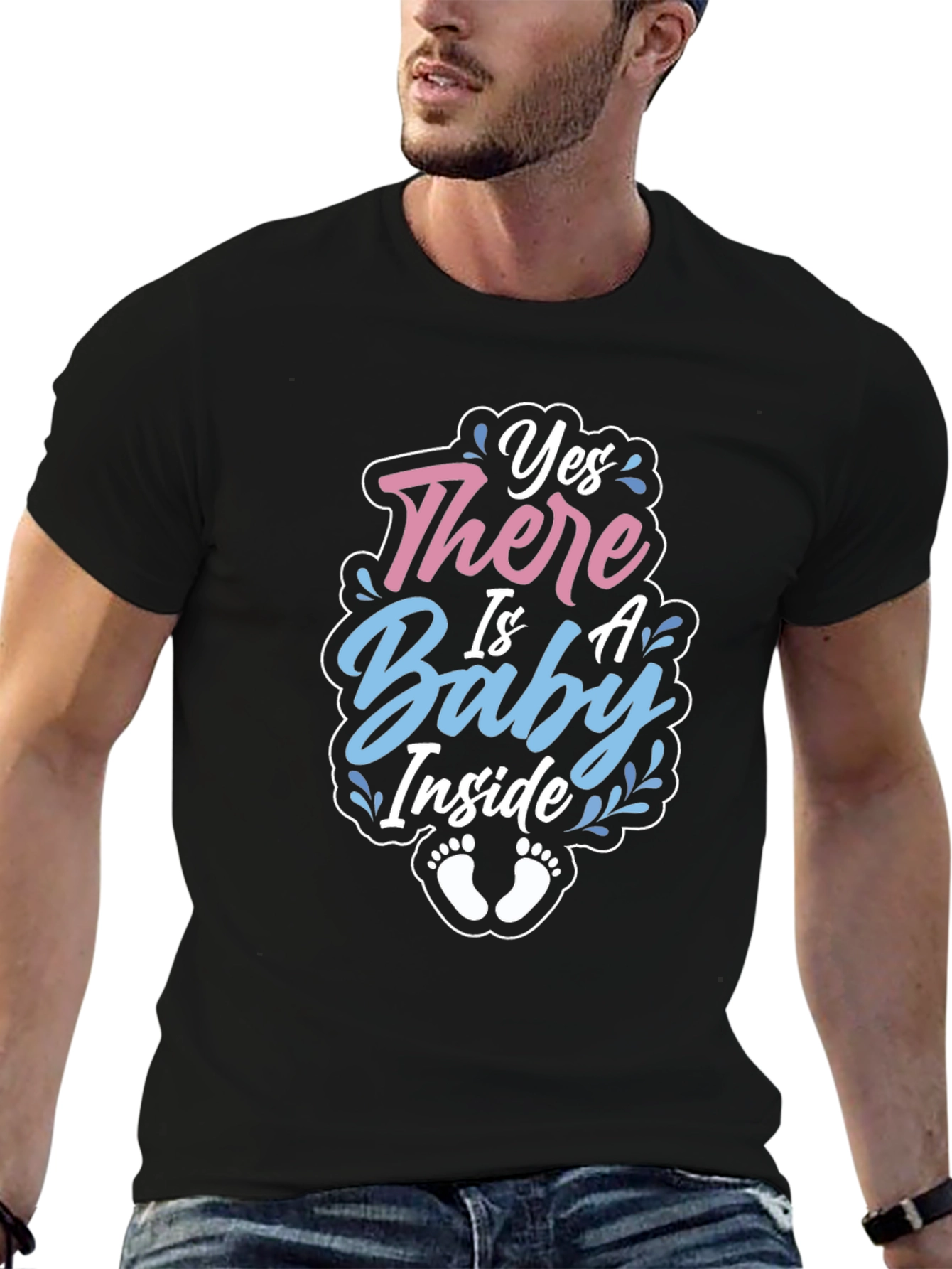 Yes There is a Baby Inside T-Shirt