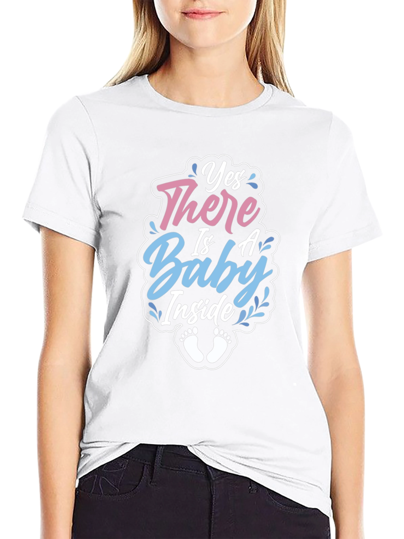 Yes There is a Baby Inside T-Shirt