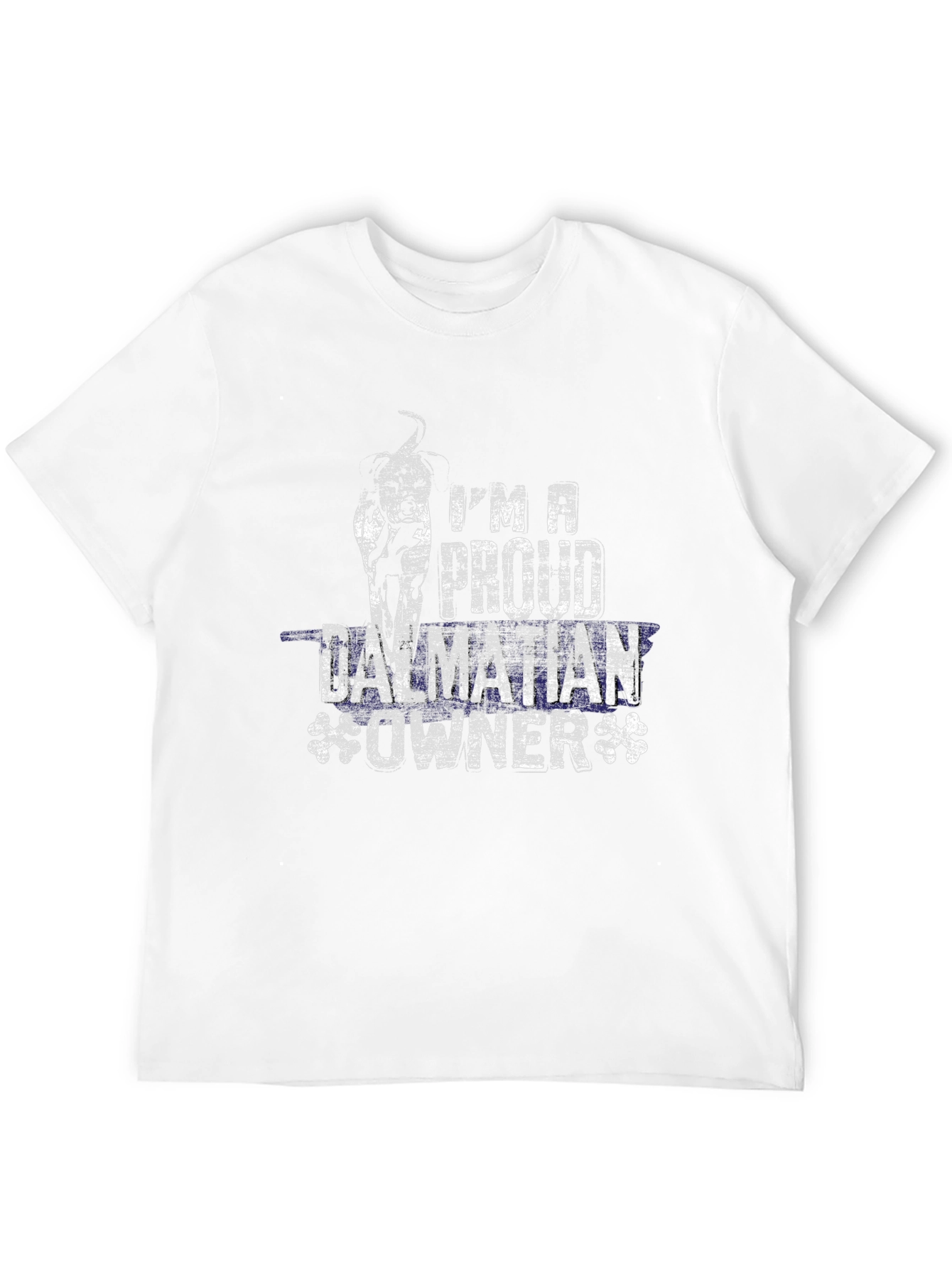 Proud Dalmatian Owner Black T-Shirt