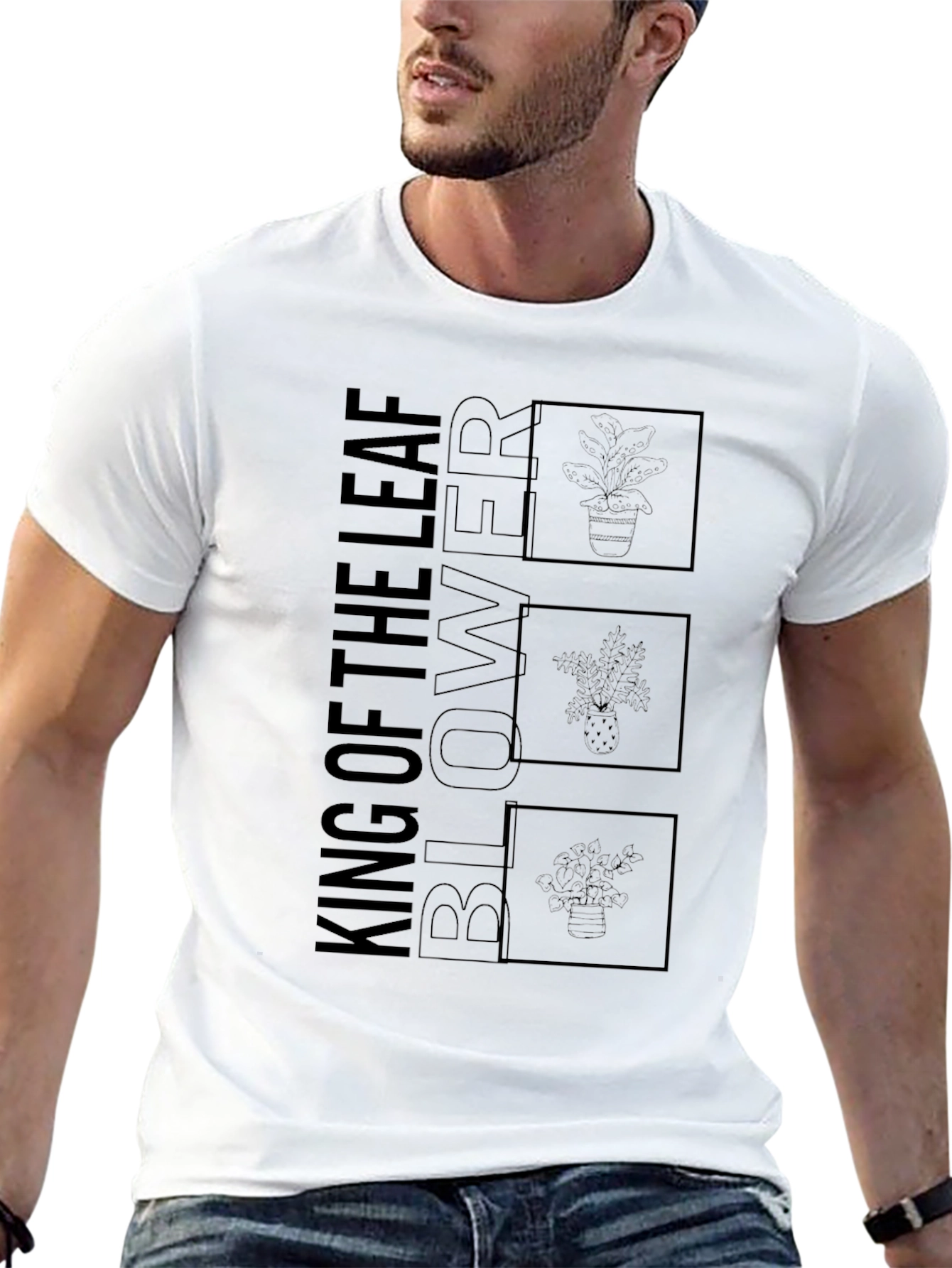 King of the Leaf Blower T-Shirt