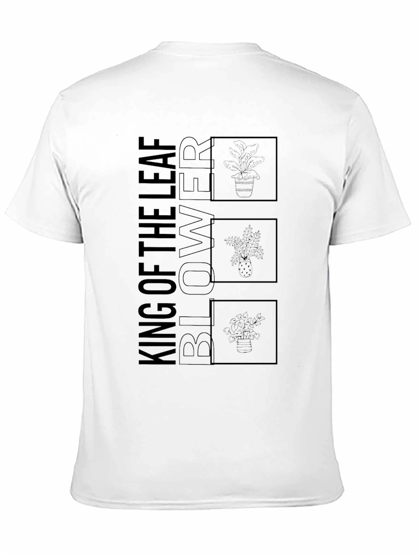 King of the Leaf Blower T-Shirt