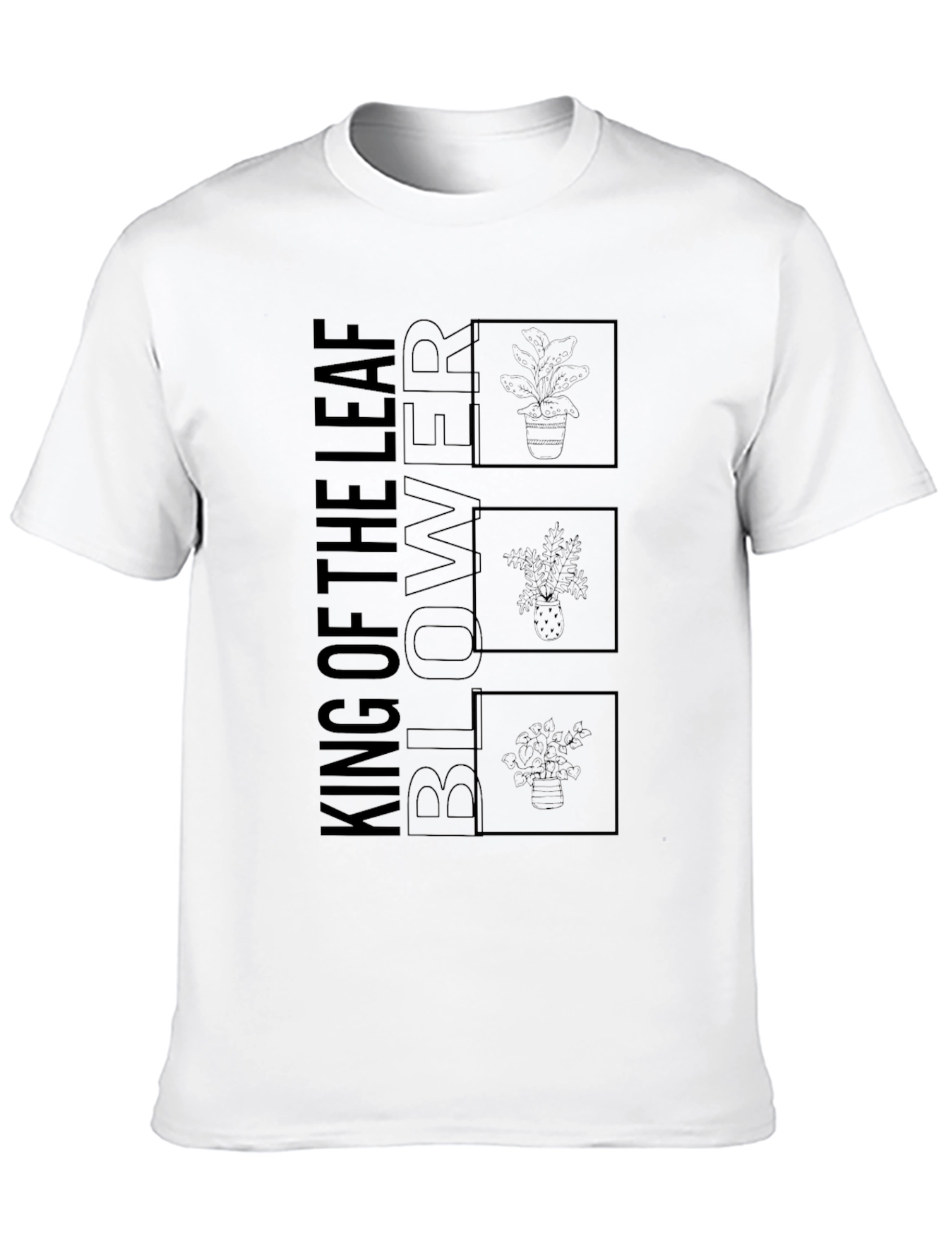 King of the Leaf Blower T-Shirt