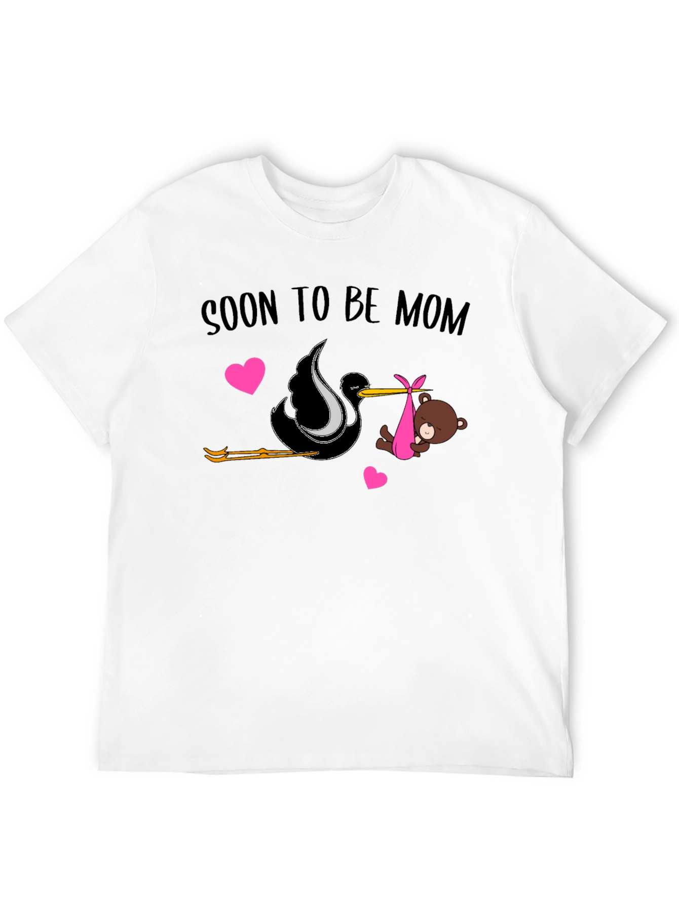 Soon To Be Mom T-Shirt Stork Delivery